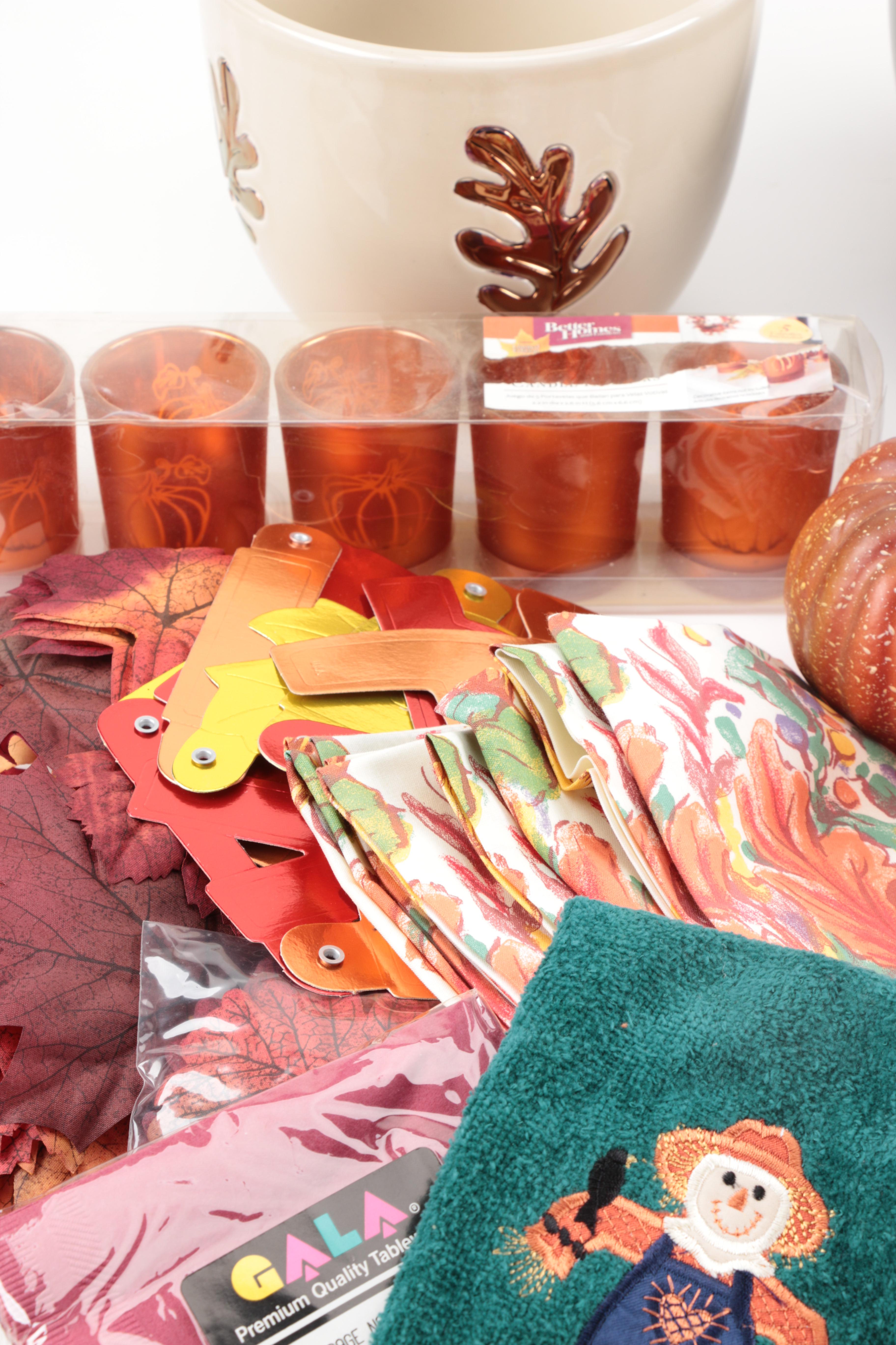 Autumn and Halloween Decorations