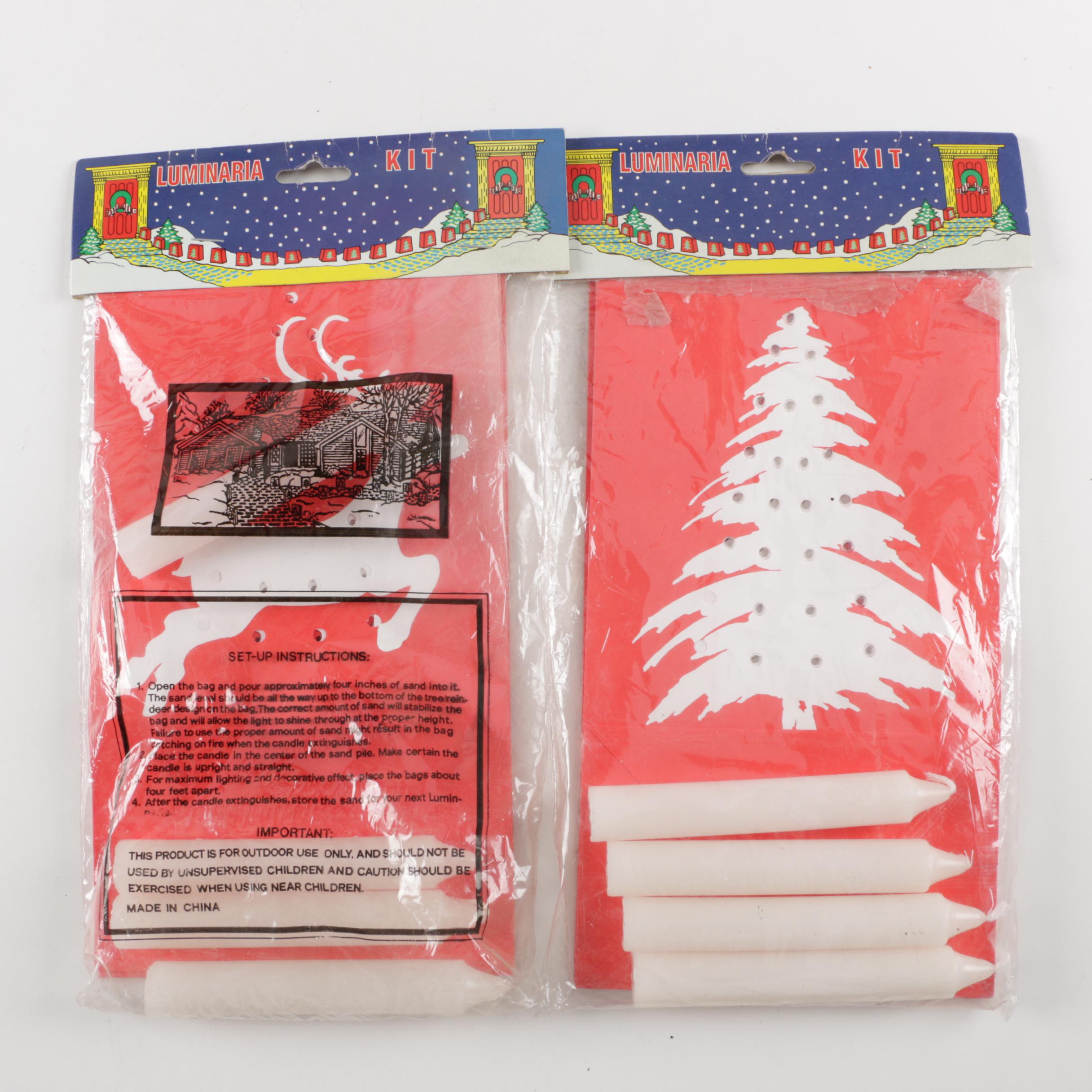 Christmas Lights and Decorations Including Vintage