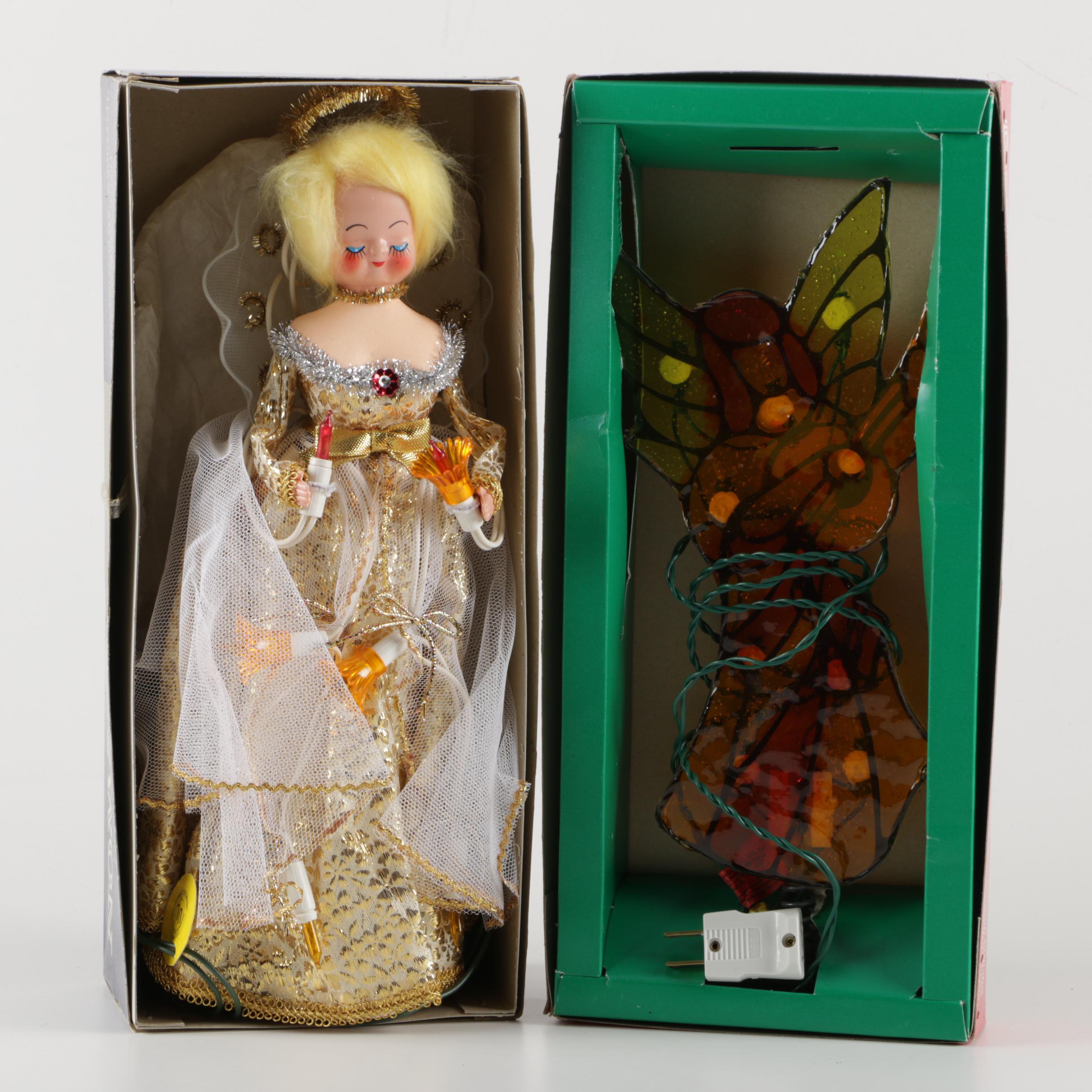 Christmas Lights and Decorations Including Vintage