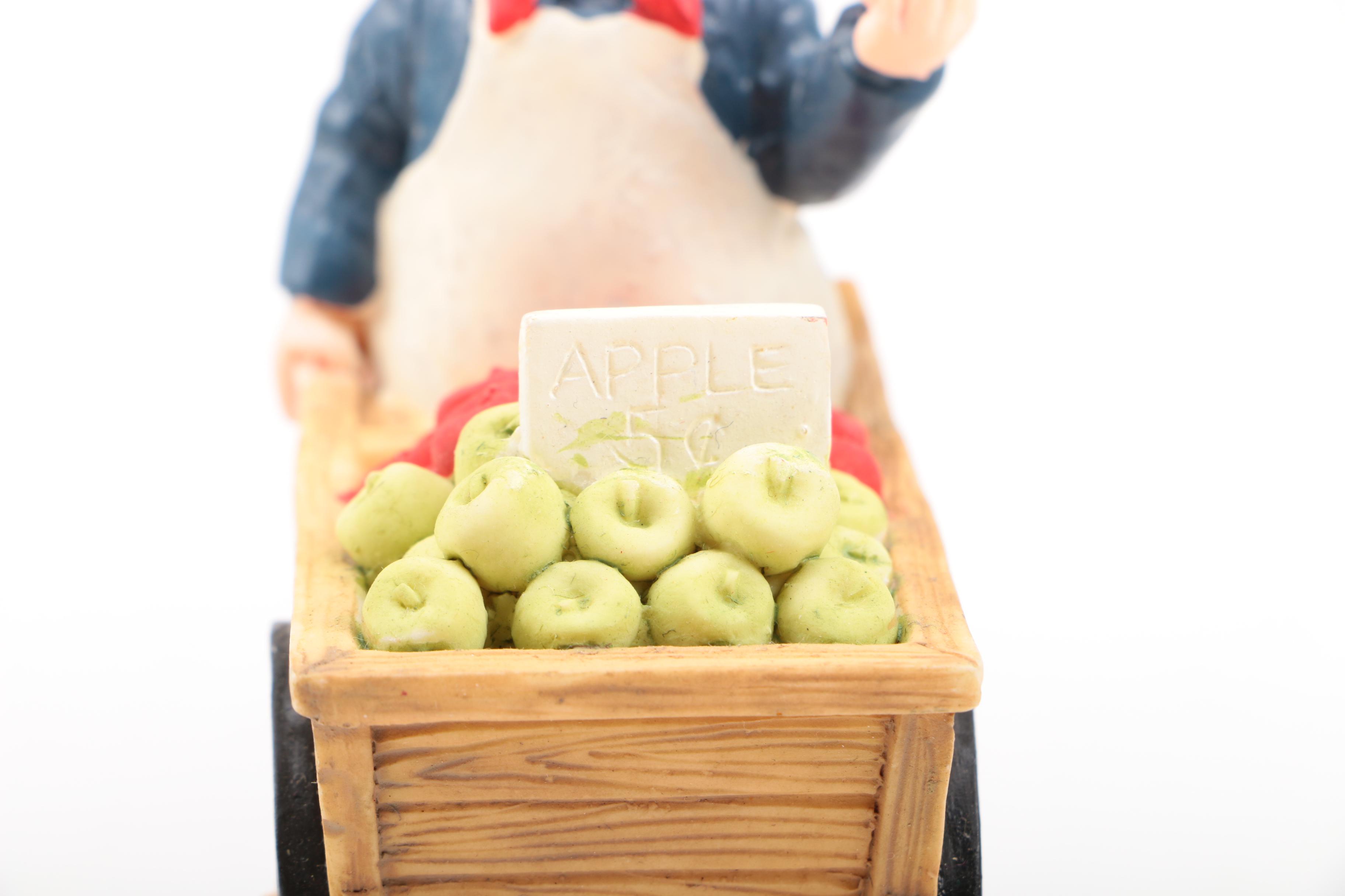 Porcelain Children Figurines Featuring Lefton