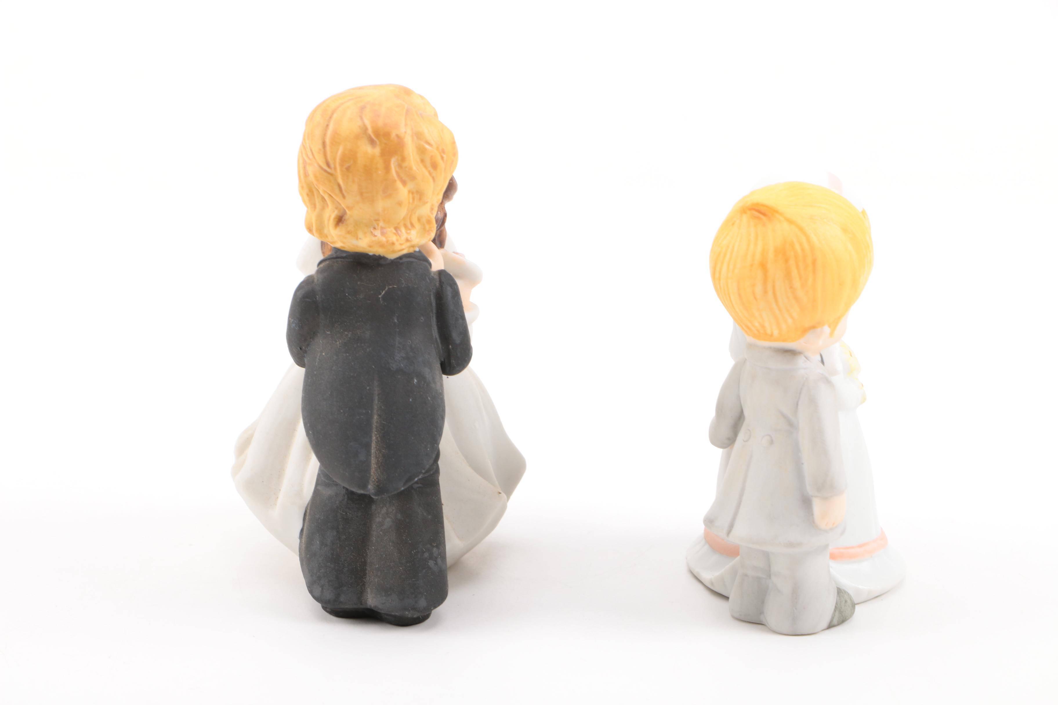 Porcelain Children Figurines Featuring Lefton