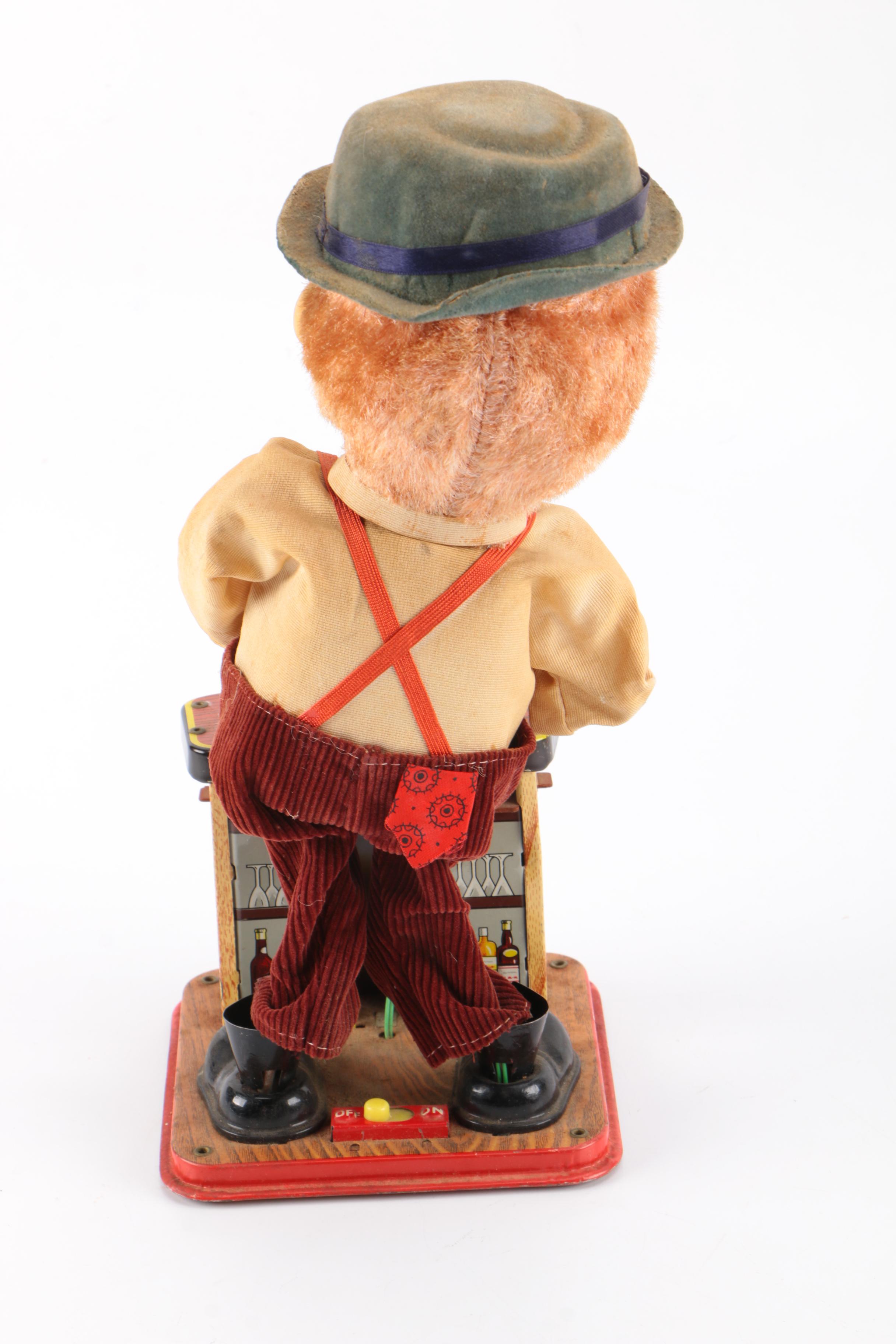 Vintage Charlie Weaver Bartender Toy