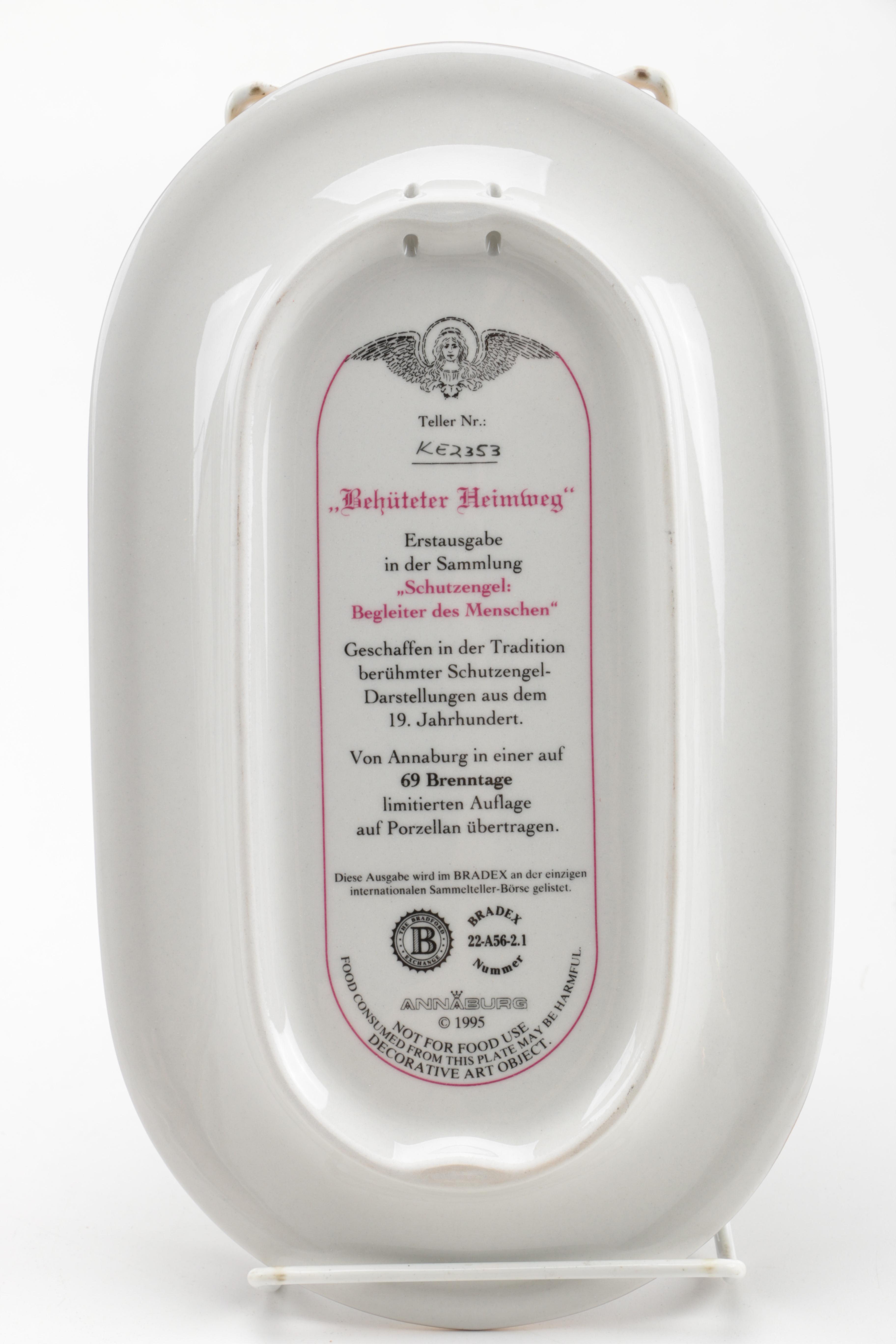 Collection of Christian Decorative Plates and Music Box