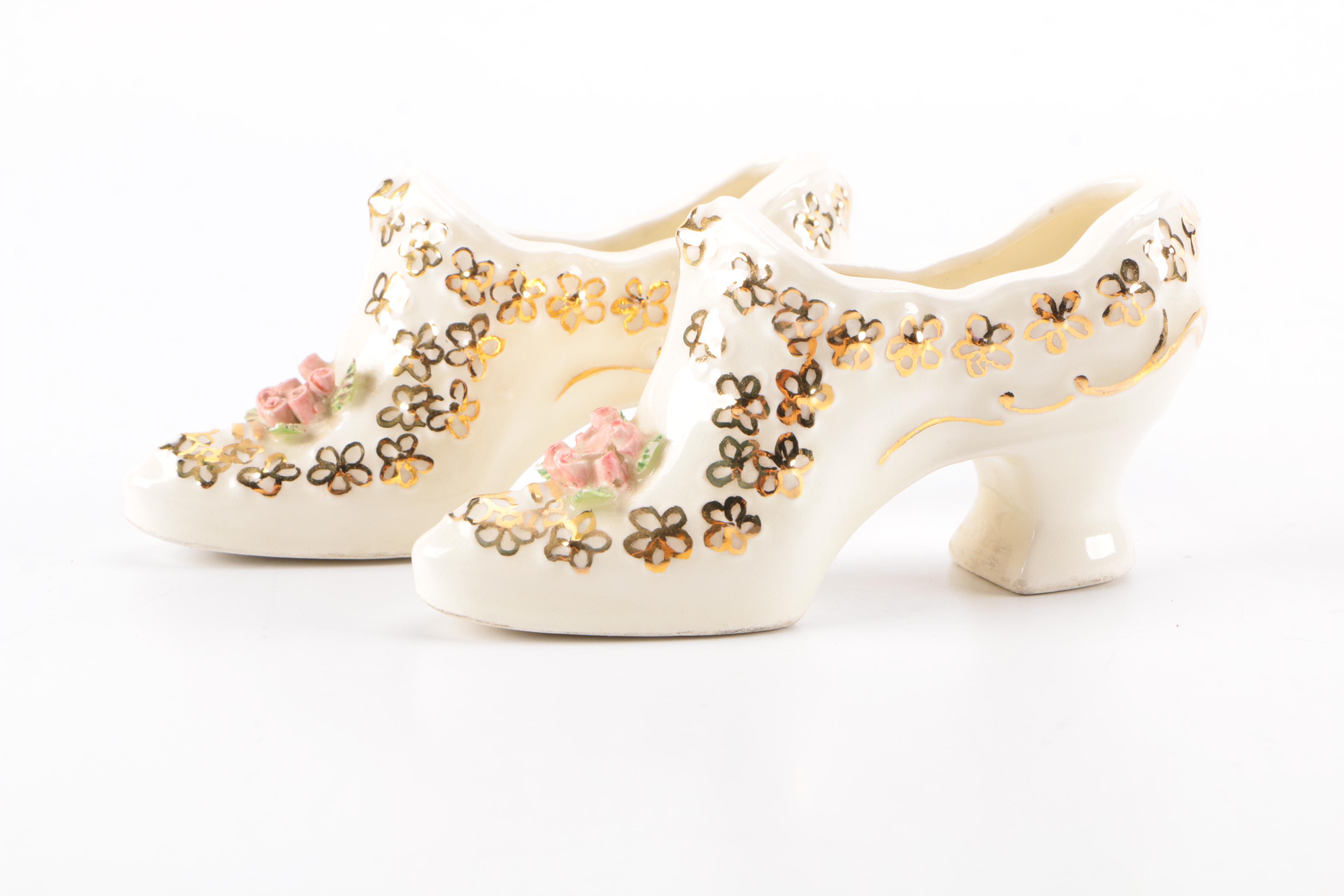 Ceramic High Heel Figurines