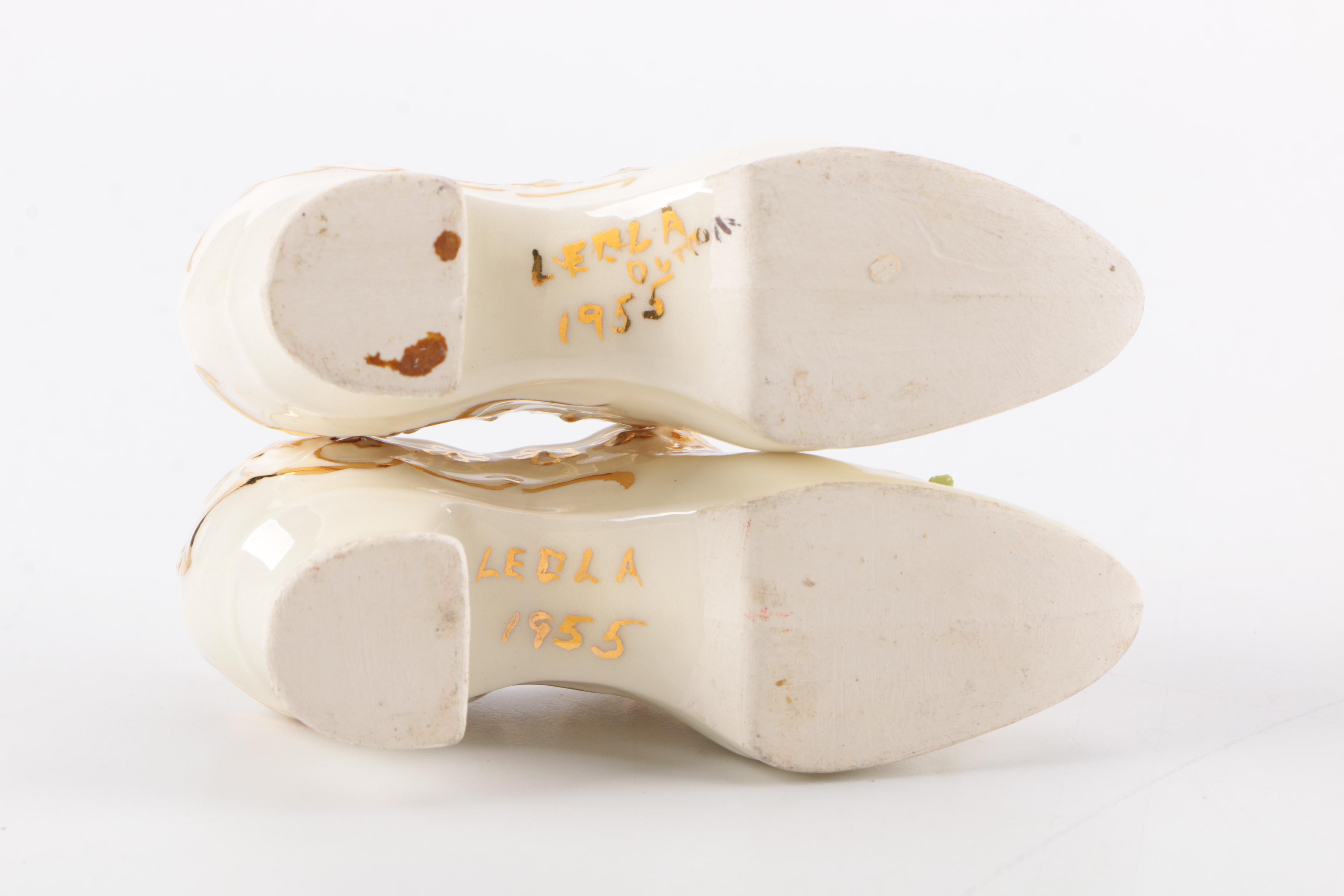 Ceramic High Heel Figurines