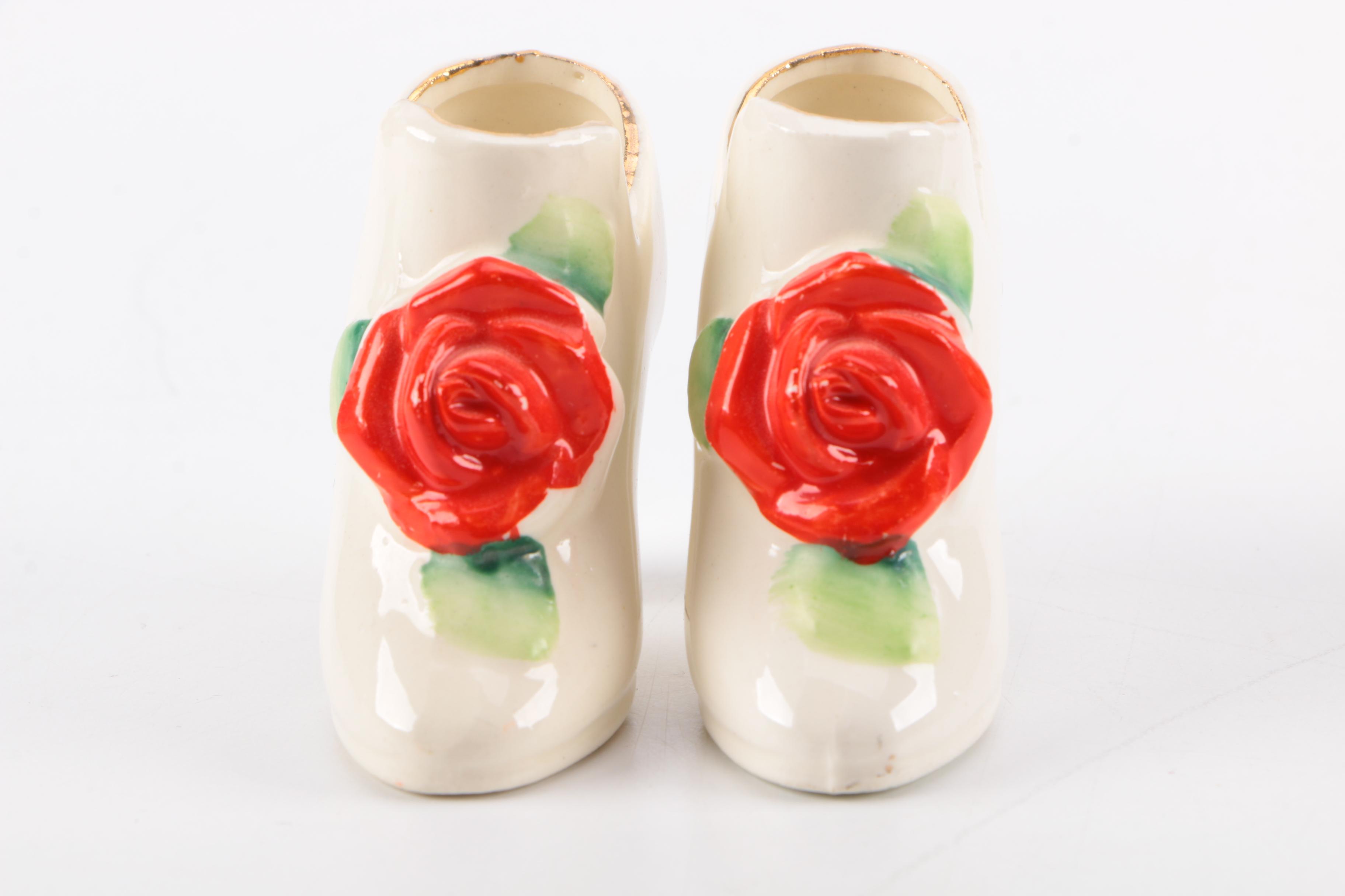 Ceramic High Heel Figurines