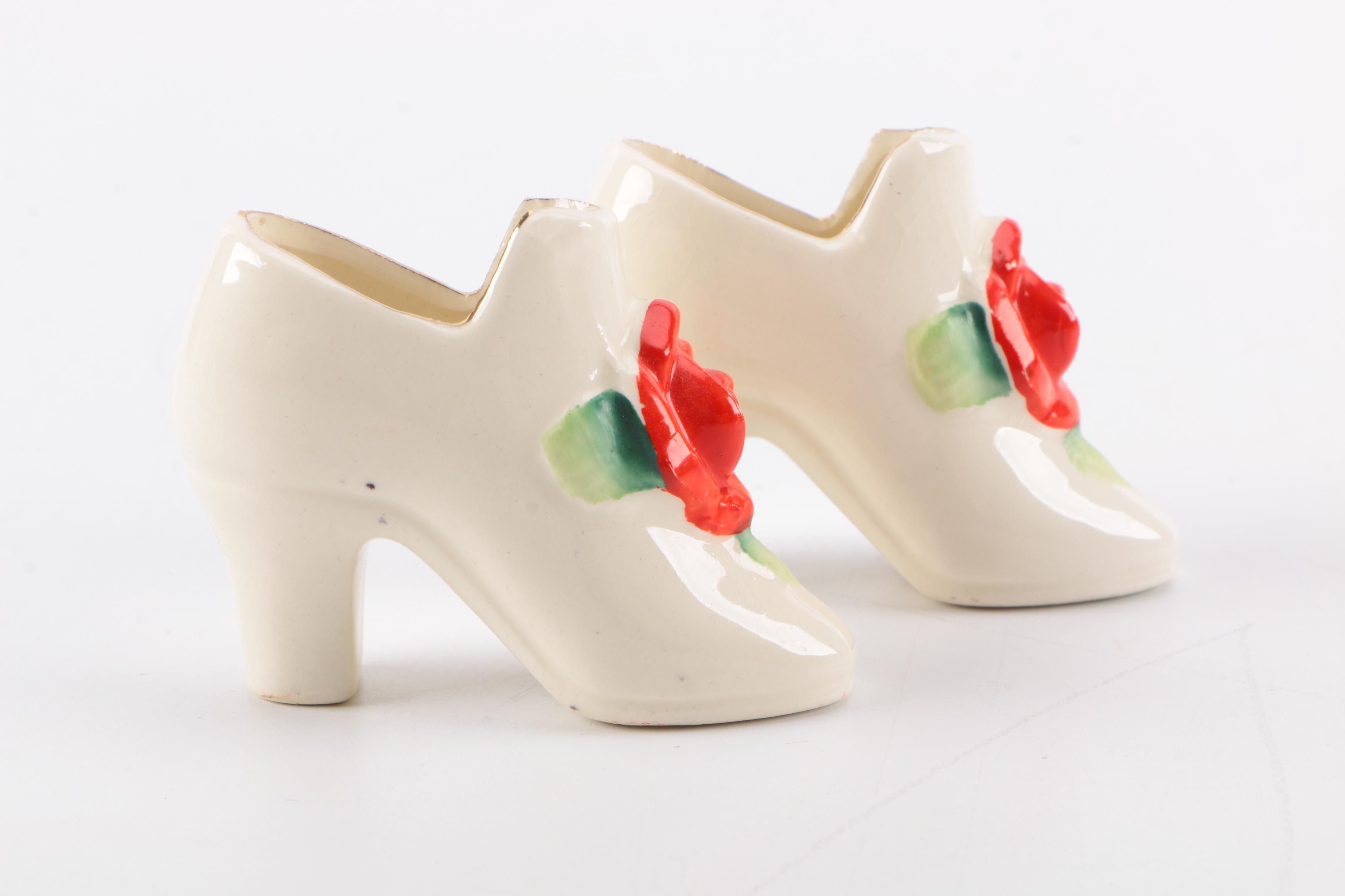 Ceramic High Heel Figurines