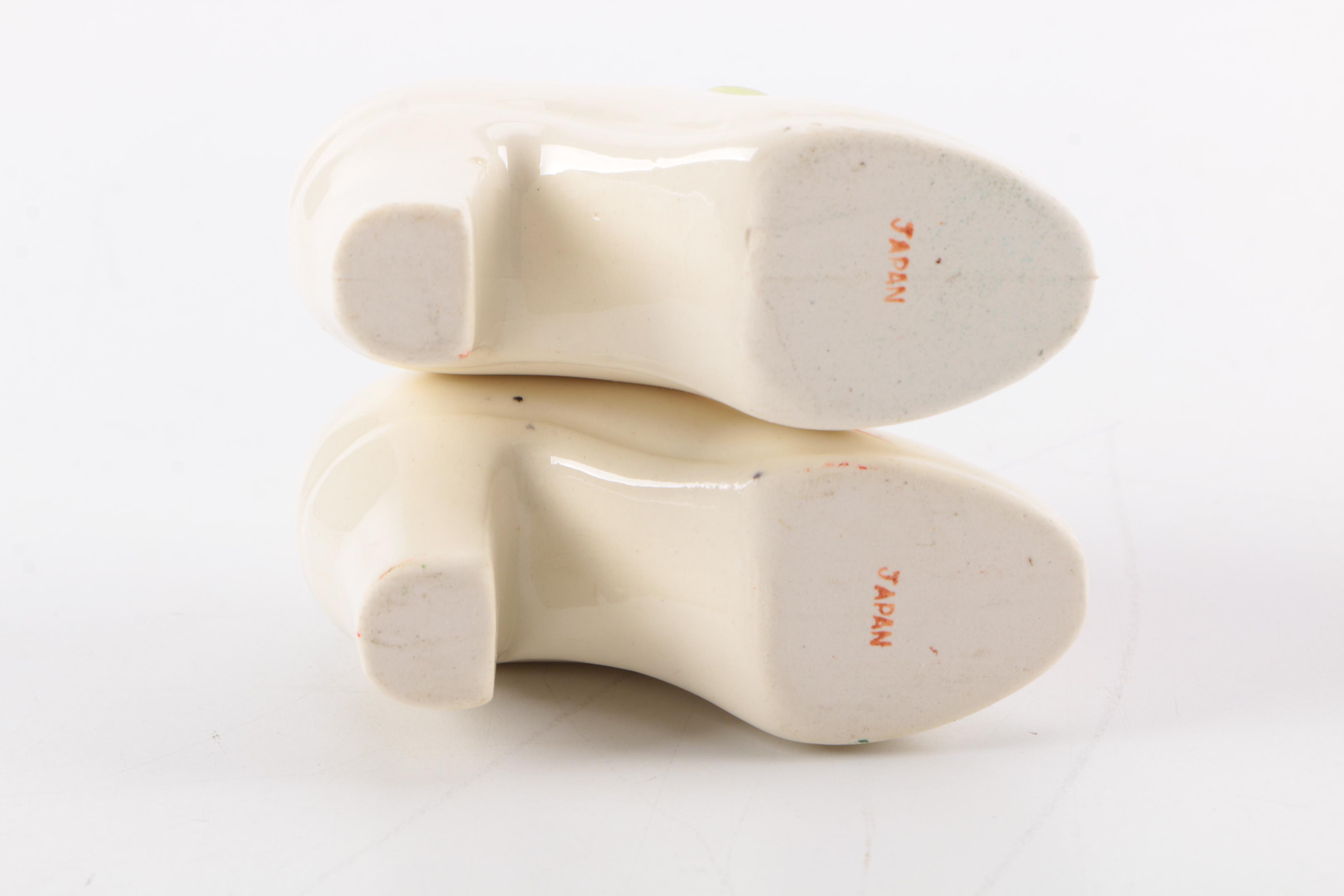 Ceramic High Heel Figurines