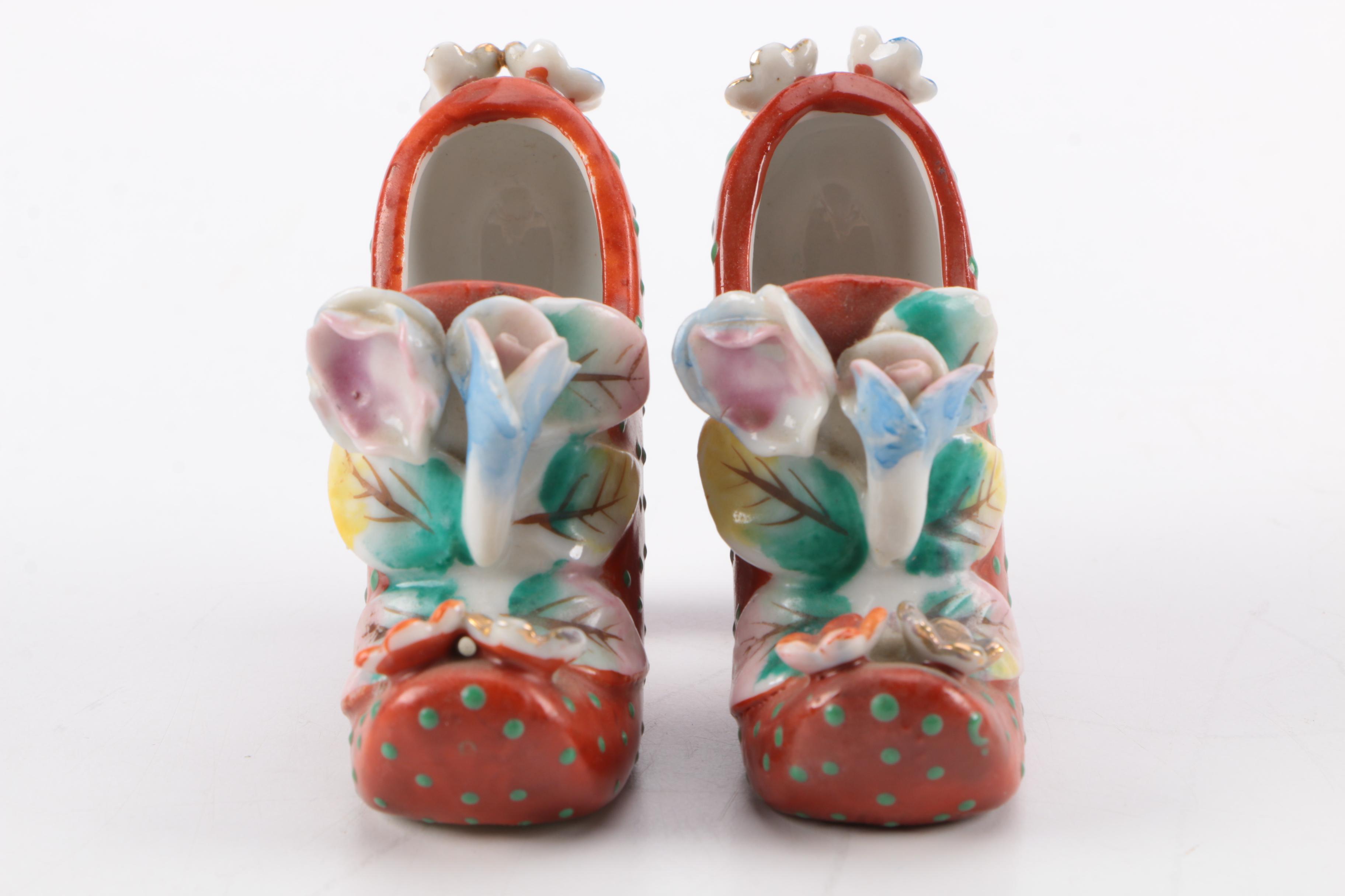 Ceramic High Heel Figurines