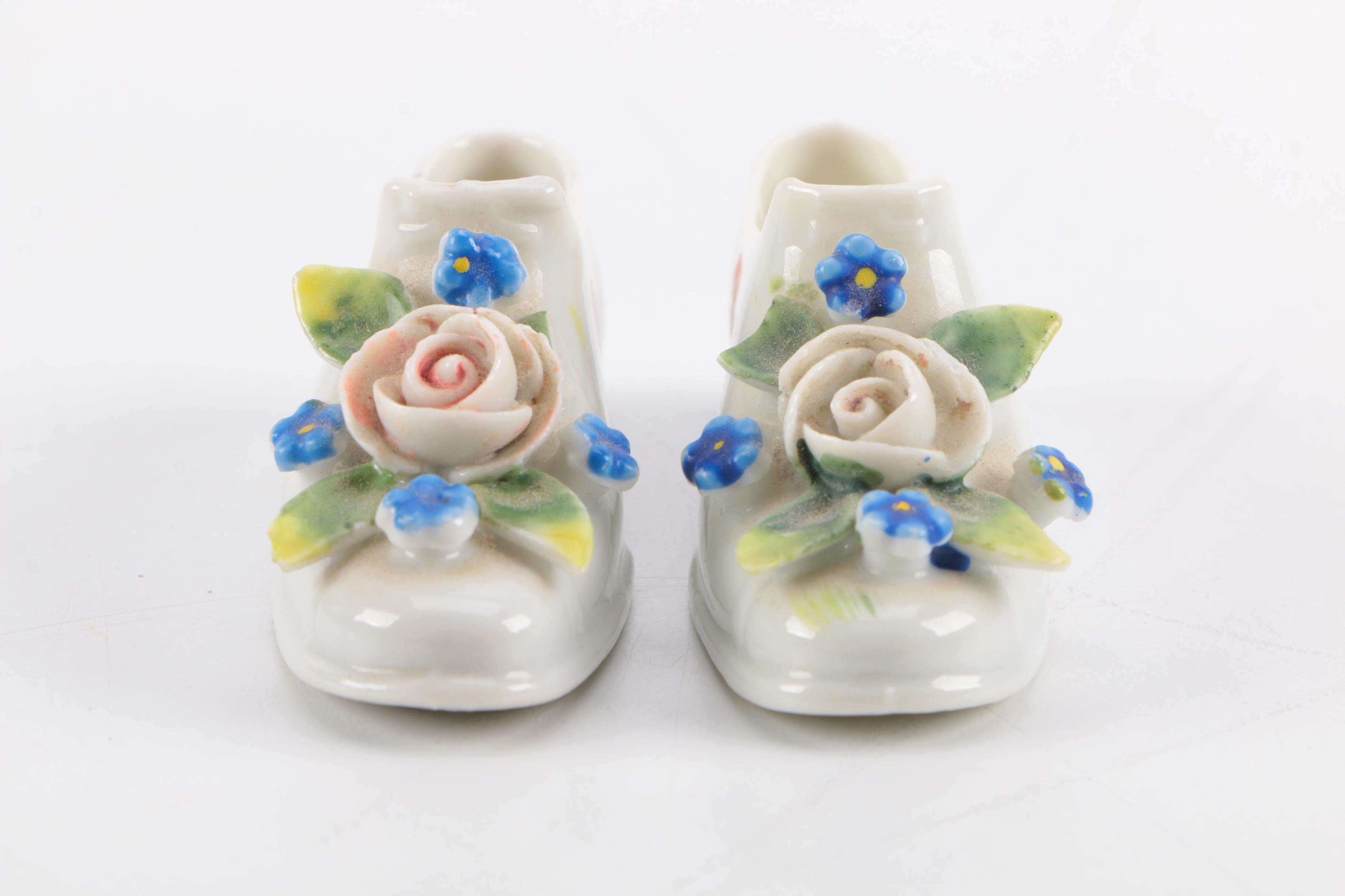 Ceramic High Heel Figurines