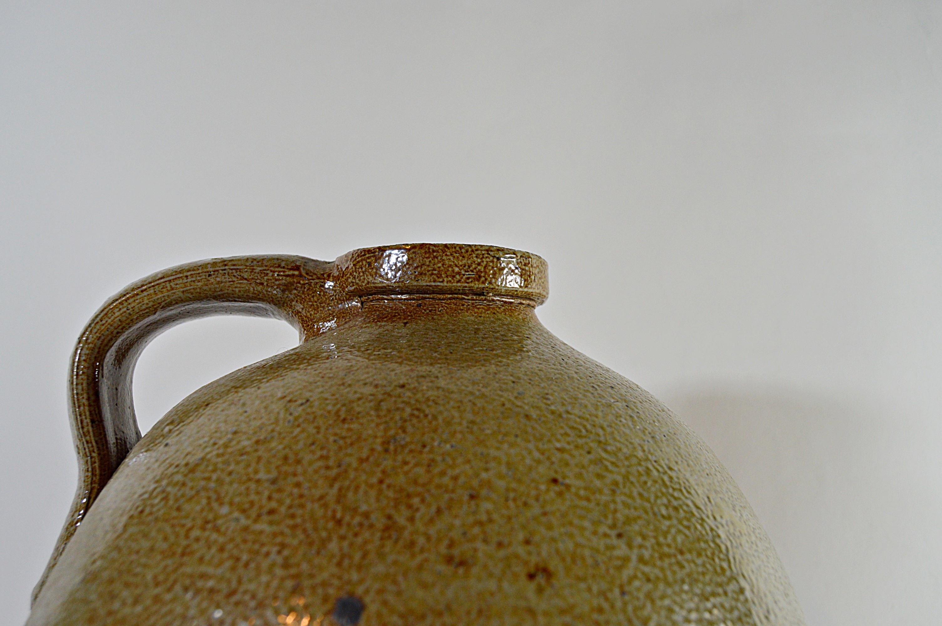 Vintage Three Gallon Salt Glazed Stoneware Jug