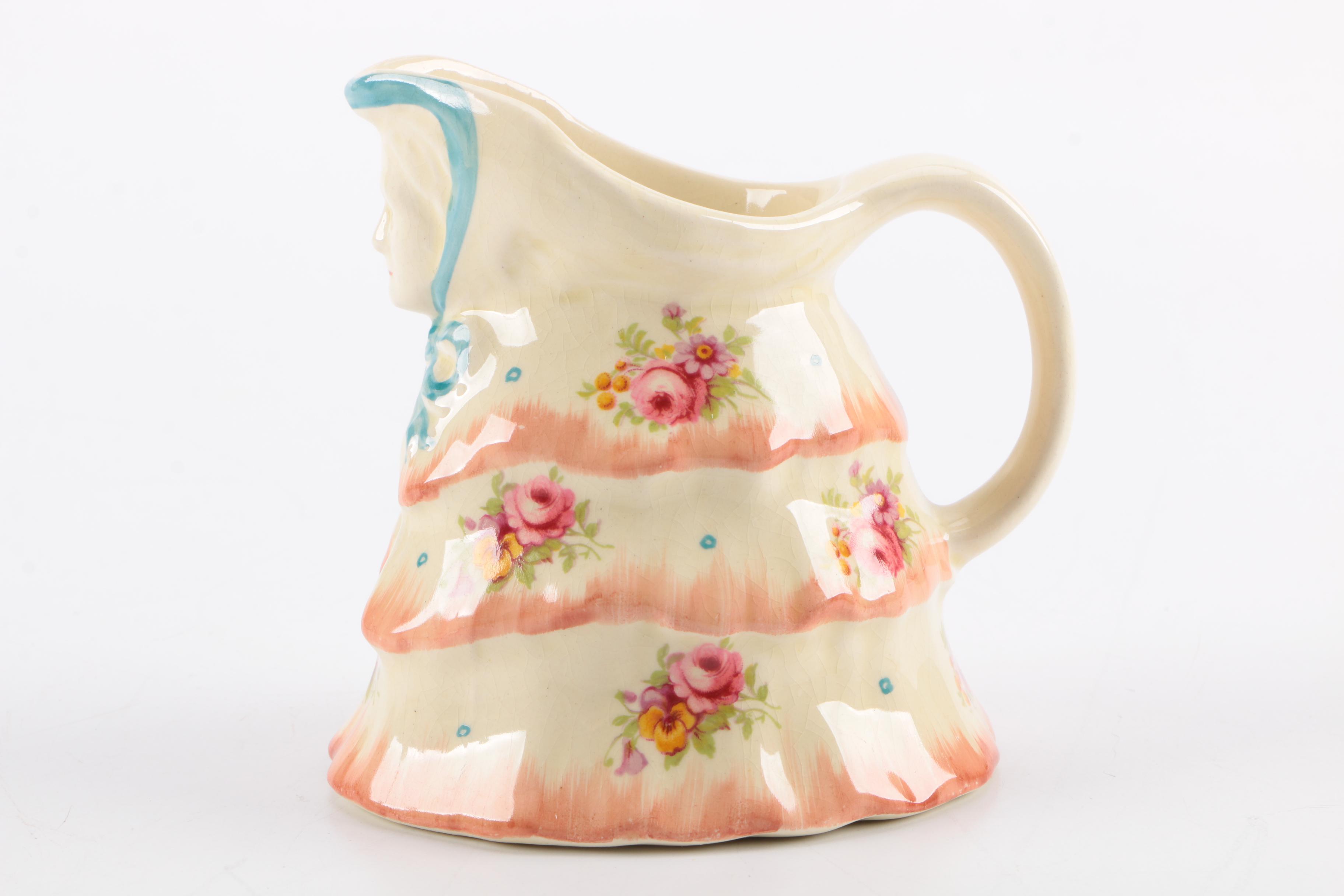 H.J. Woods "Little Old Lady" English Tea Set