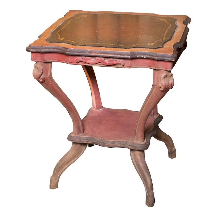 Antique Victorian Style Side Table