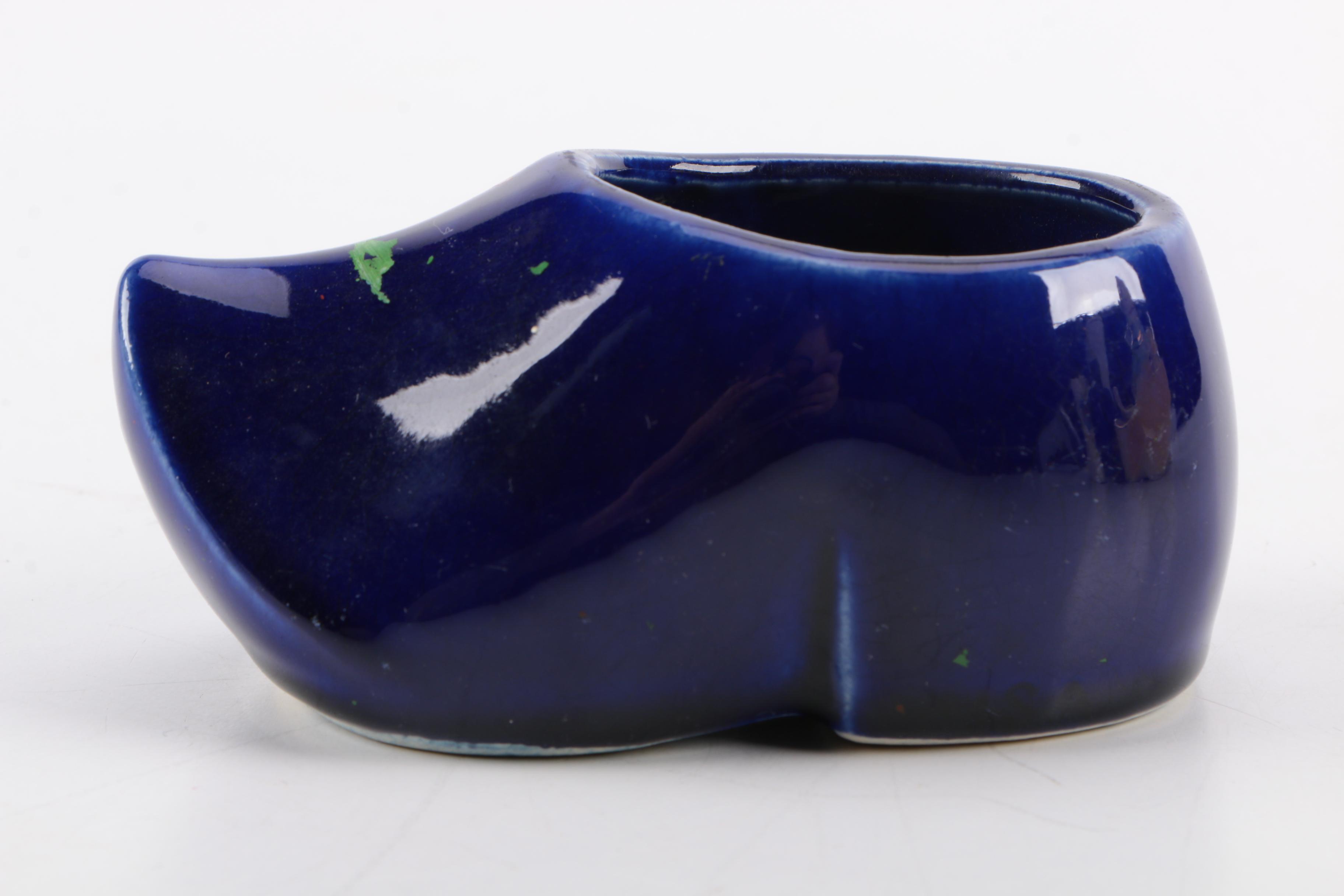 Collection of Porcelain and Pottery Shoes