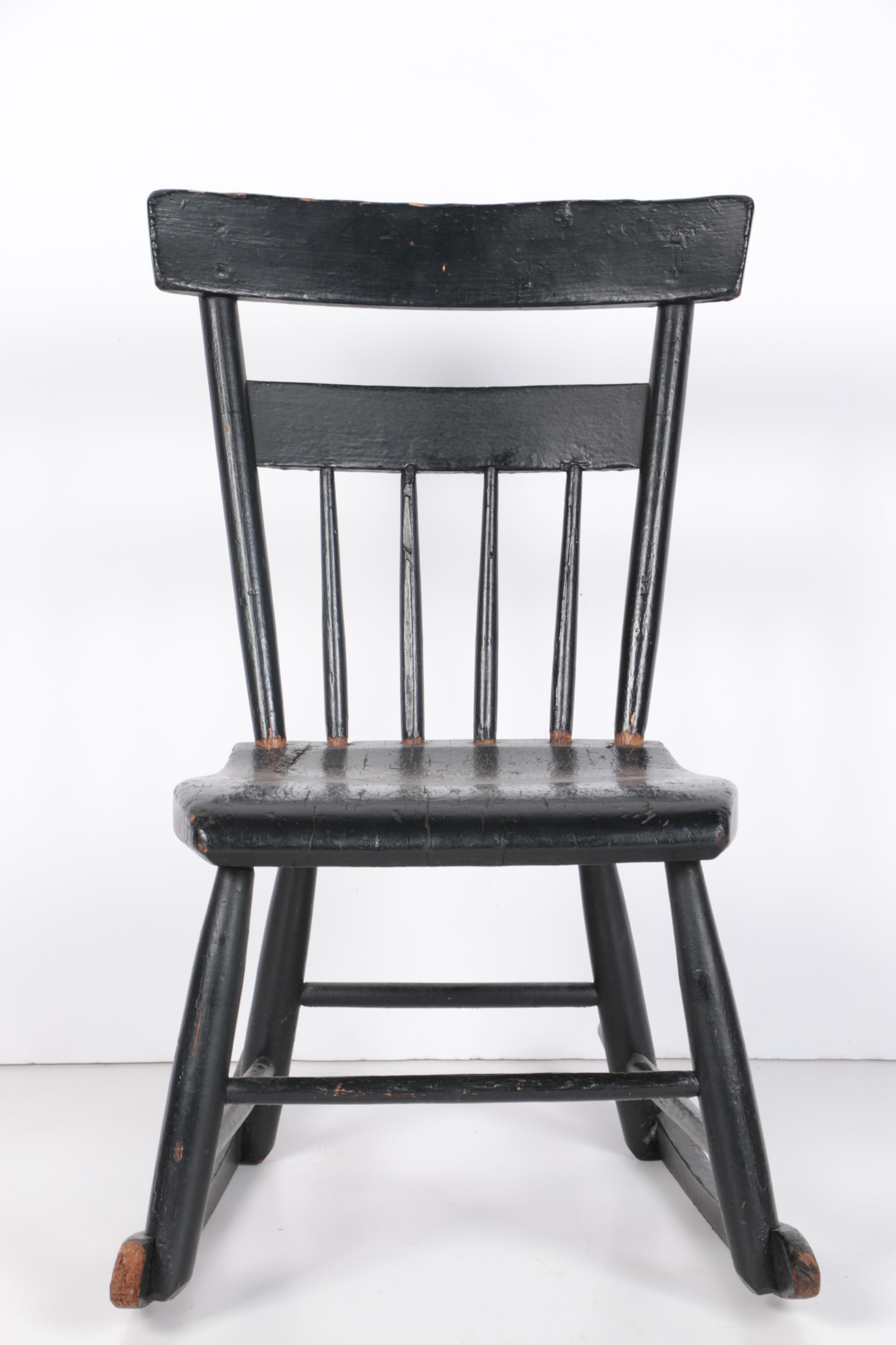 Vintage Windsor Style Rocking Chair