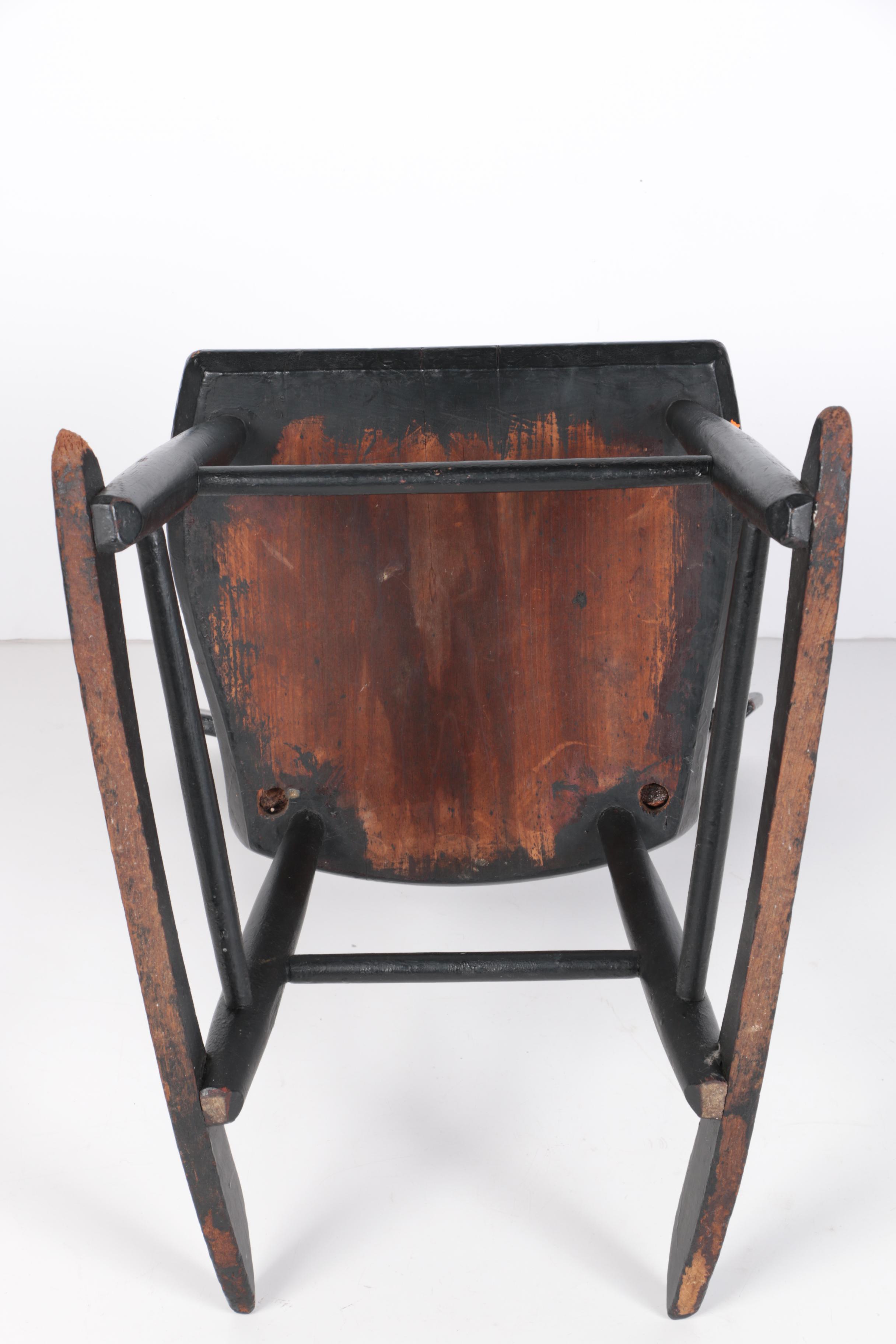 Vintage Windsor Style Rocking Chair