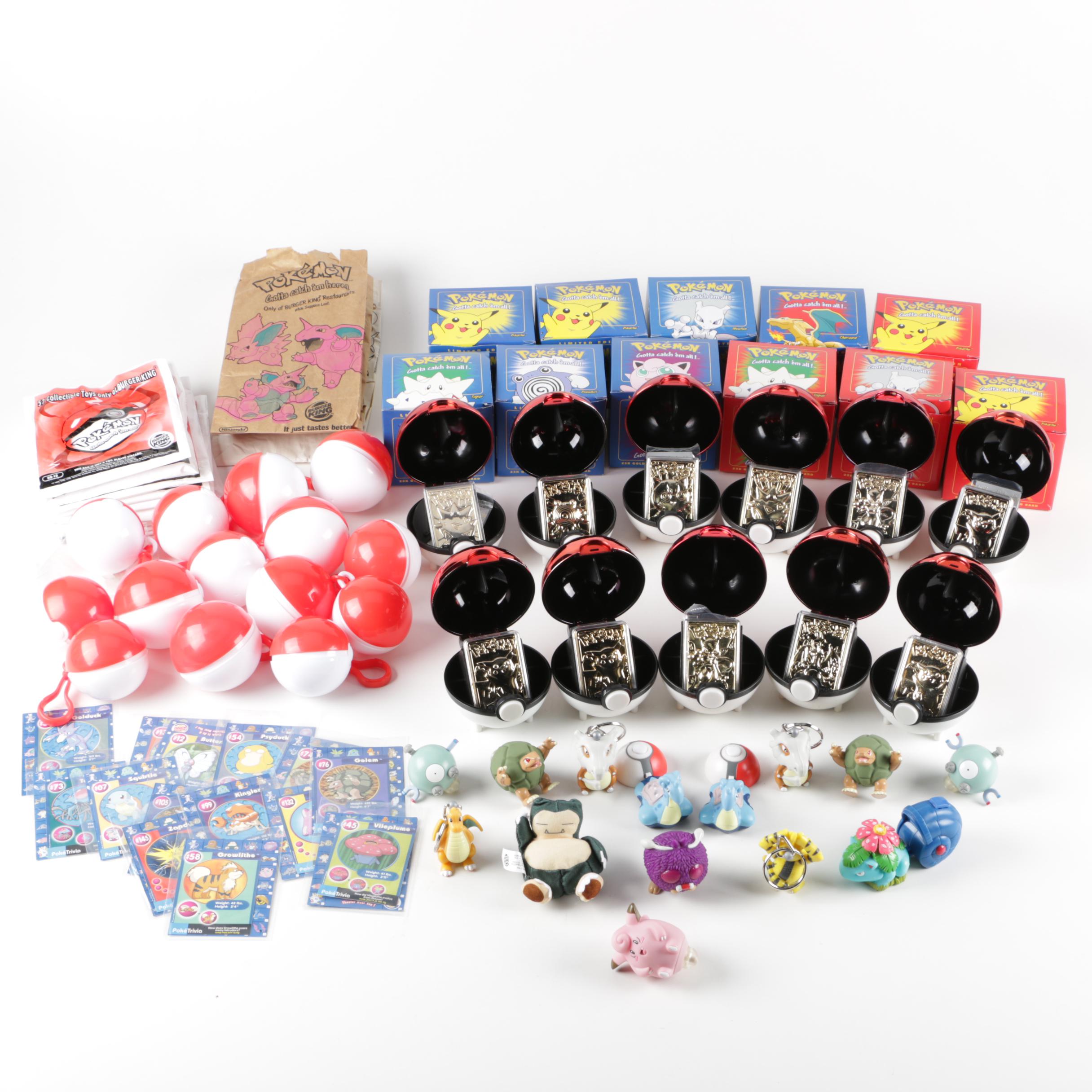 1999 Pokemon Burger King Toys