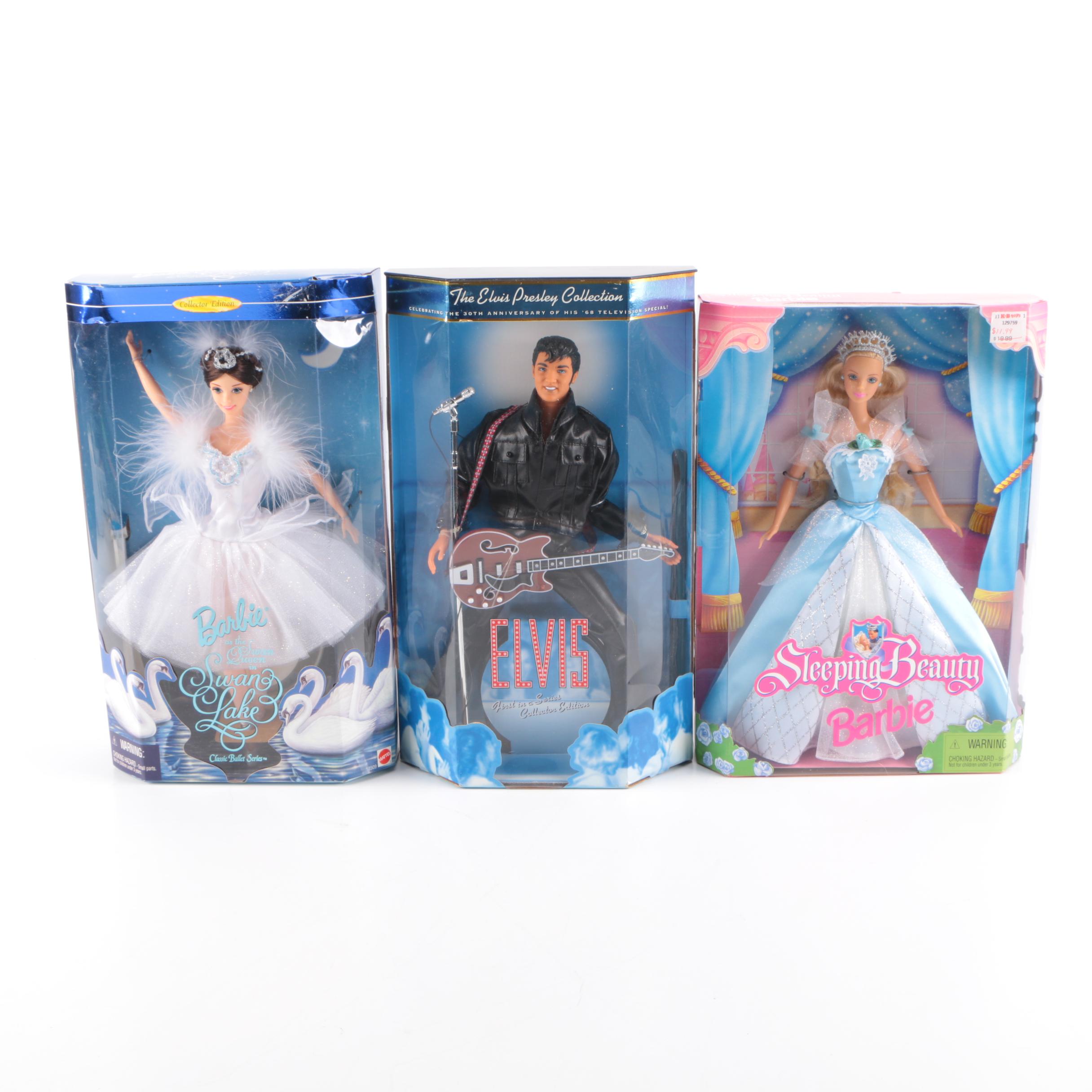 Special Edition "Cinderella", Elvis Presley and Barbie Dolls