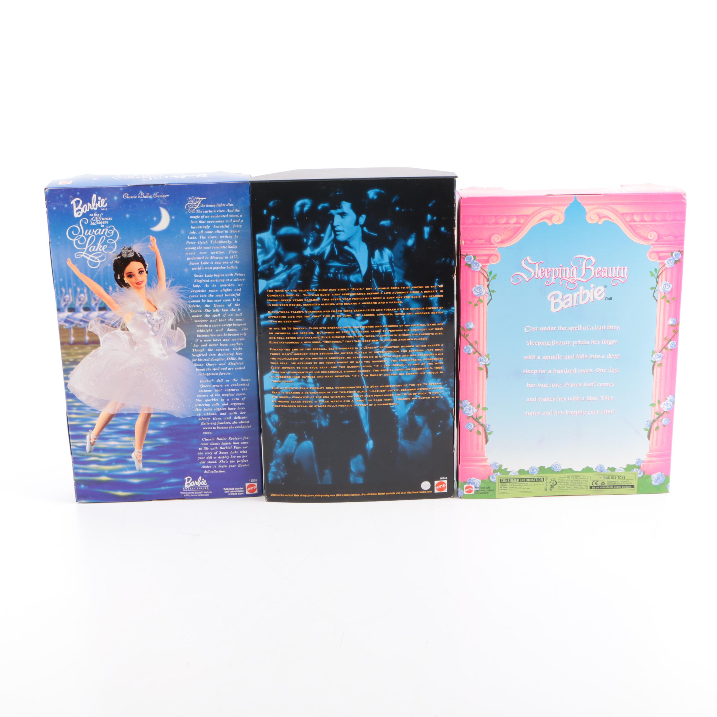 Special Edition "Cinderella", Elvis Presley and Barbie Dolls
