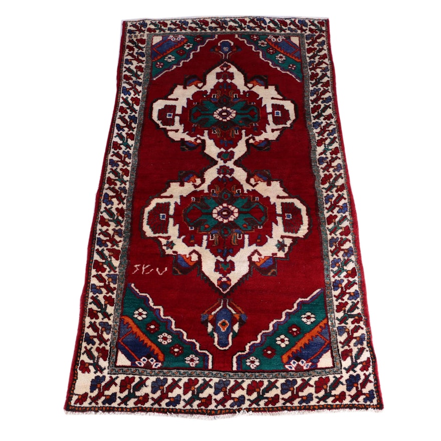 Hand-Knotted Turkish Taspinar Long Rug