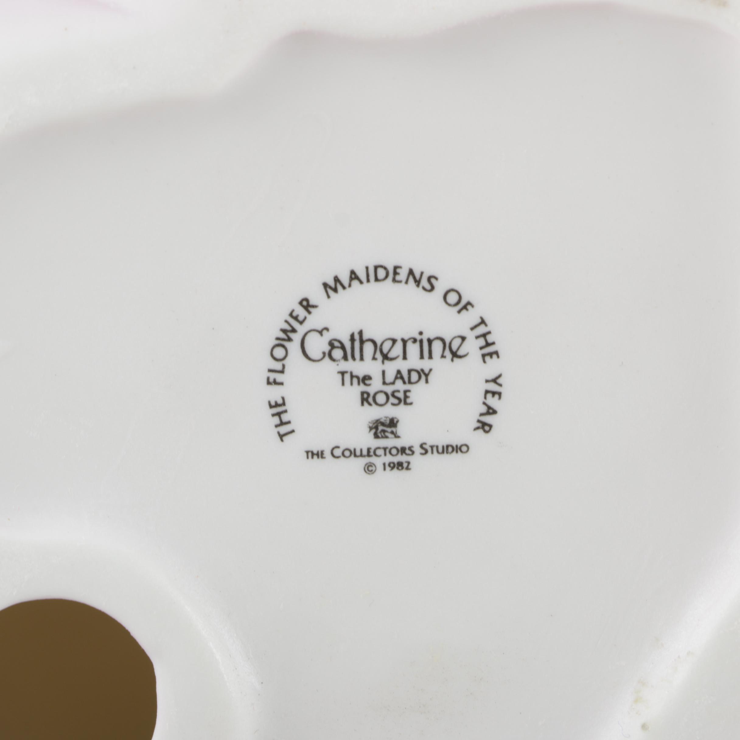 "The Flower Maidens of the Year" Porcelain Figurines