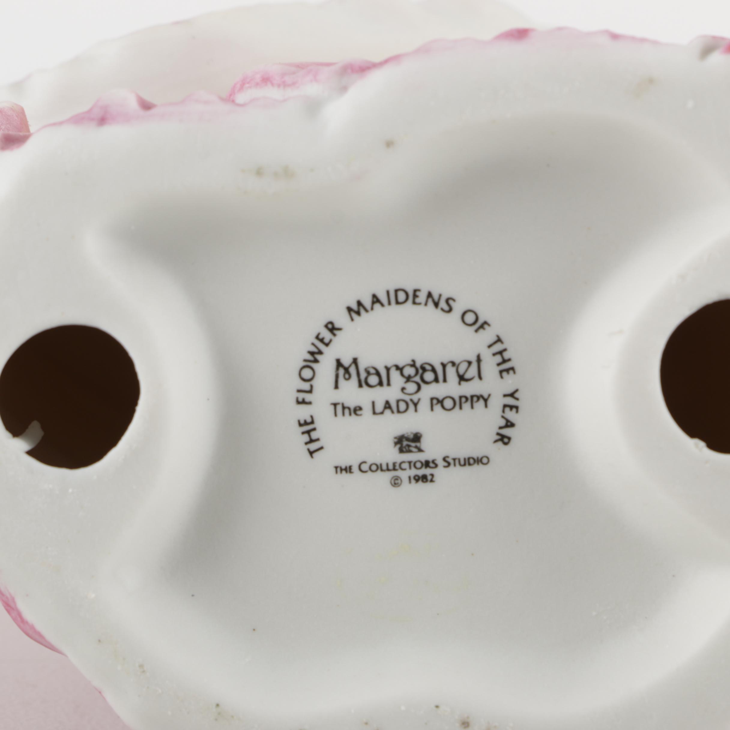 "The Flower Maidens of the Year" Porcelain Figurines