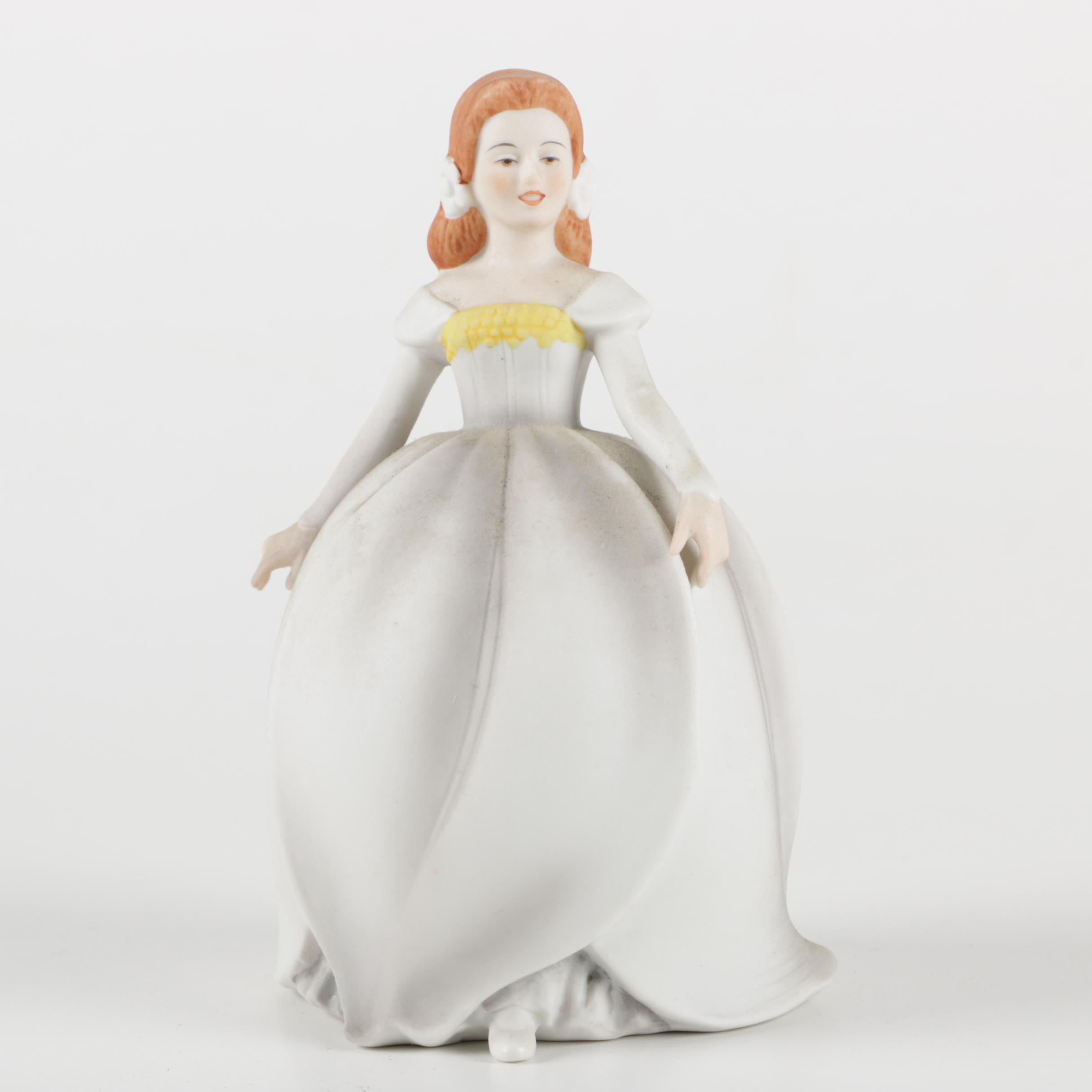 "The Flower Maidens of the Year" Porcelain Figurines