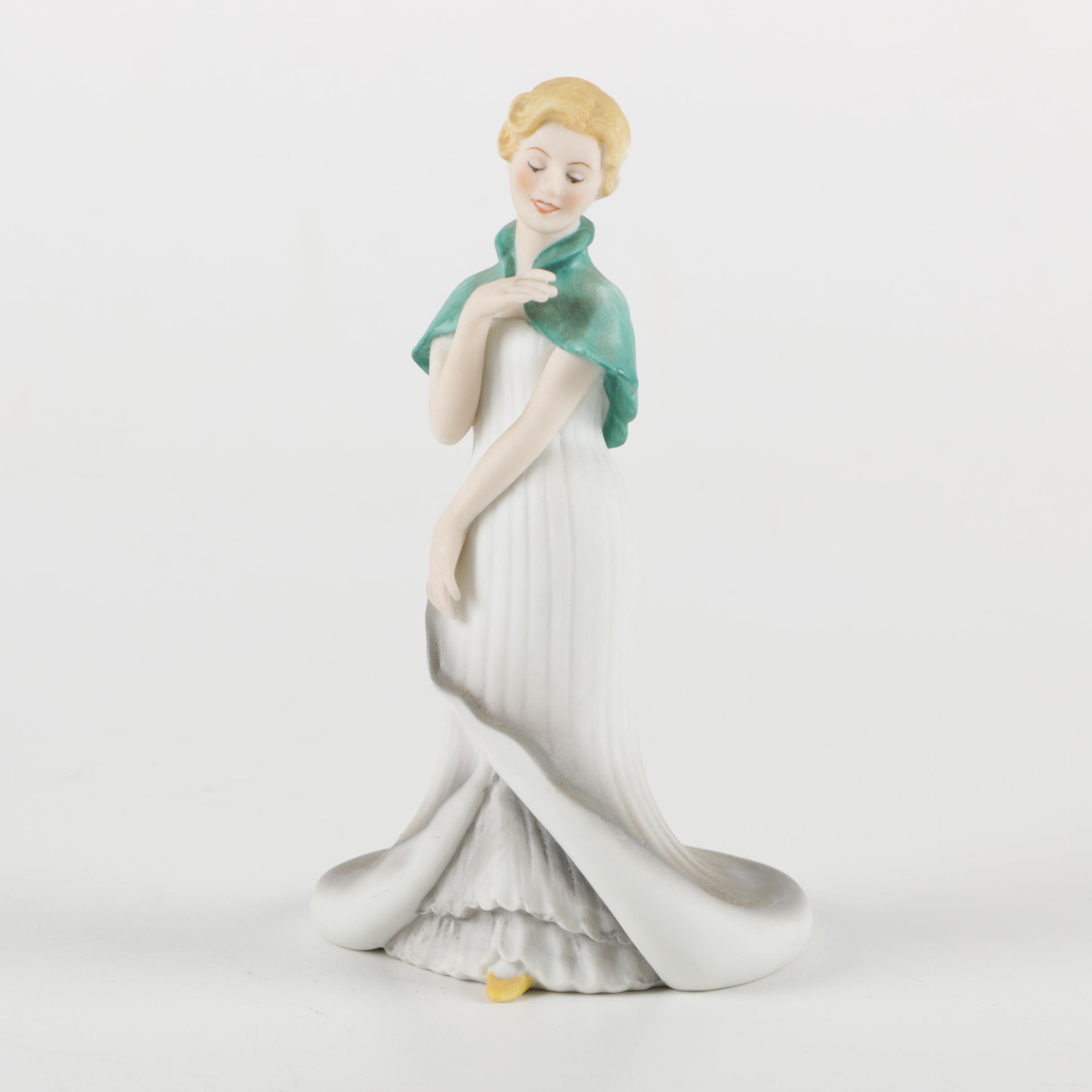 "The Flower Maidens of the Year" Porcelain Figurines