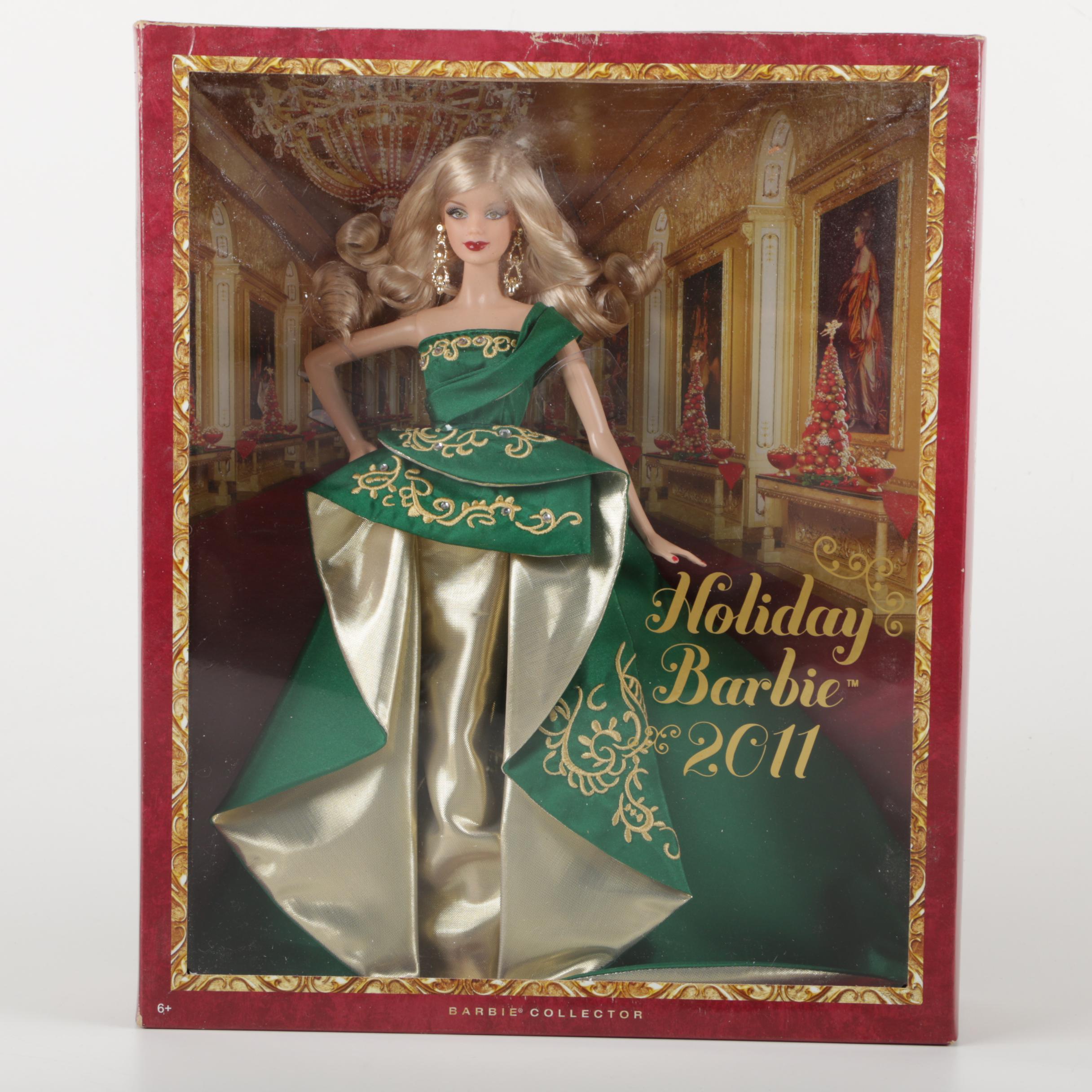 Collector Edition Barbie Dolls Including 1997 Wedding Day Barbie