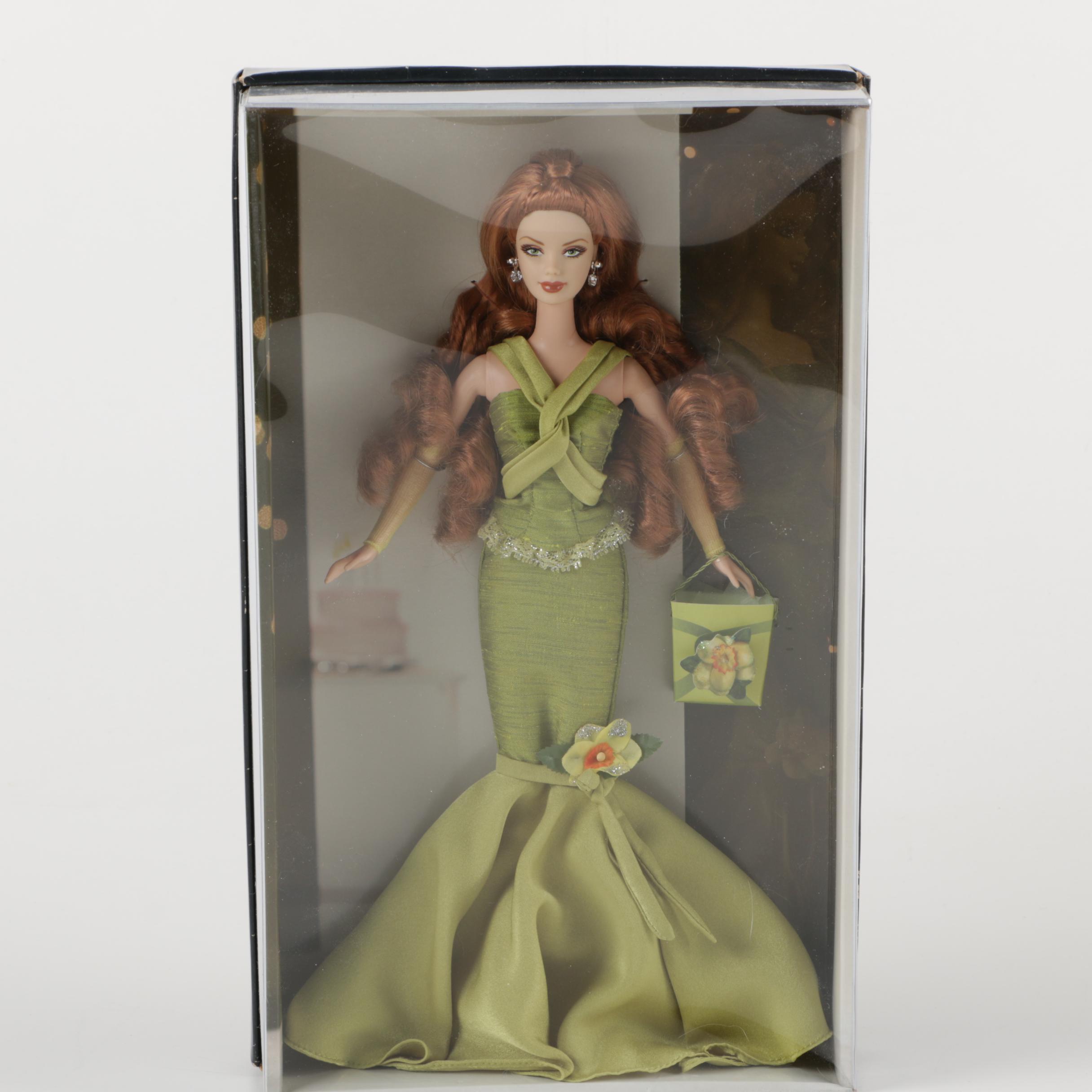 Collector Edition Barbie Dolls Including 1997 Wedding Day Barbie