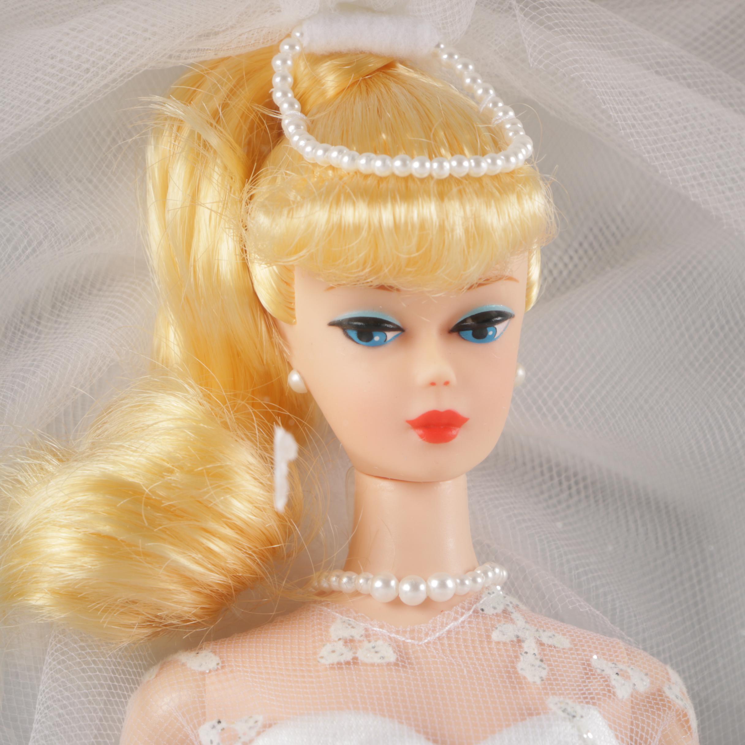 Collector Edition Barbie Dolls Including 1997 Wedding Day Barbie