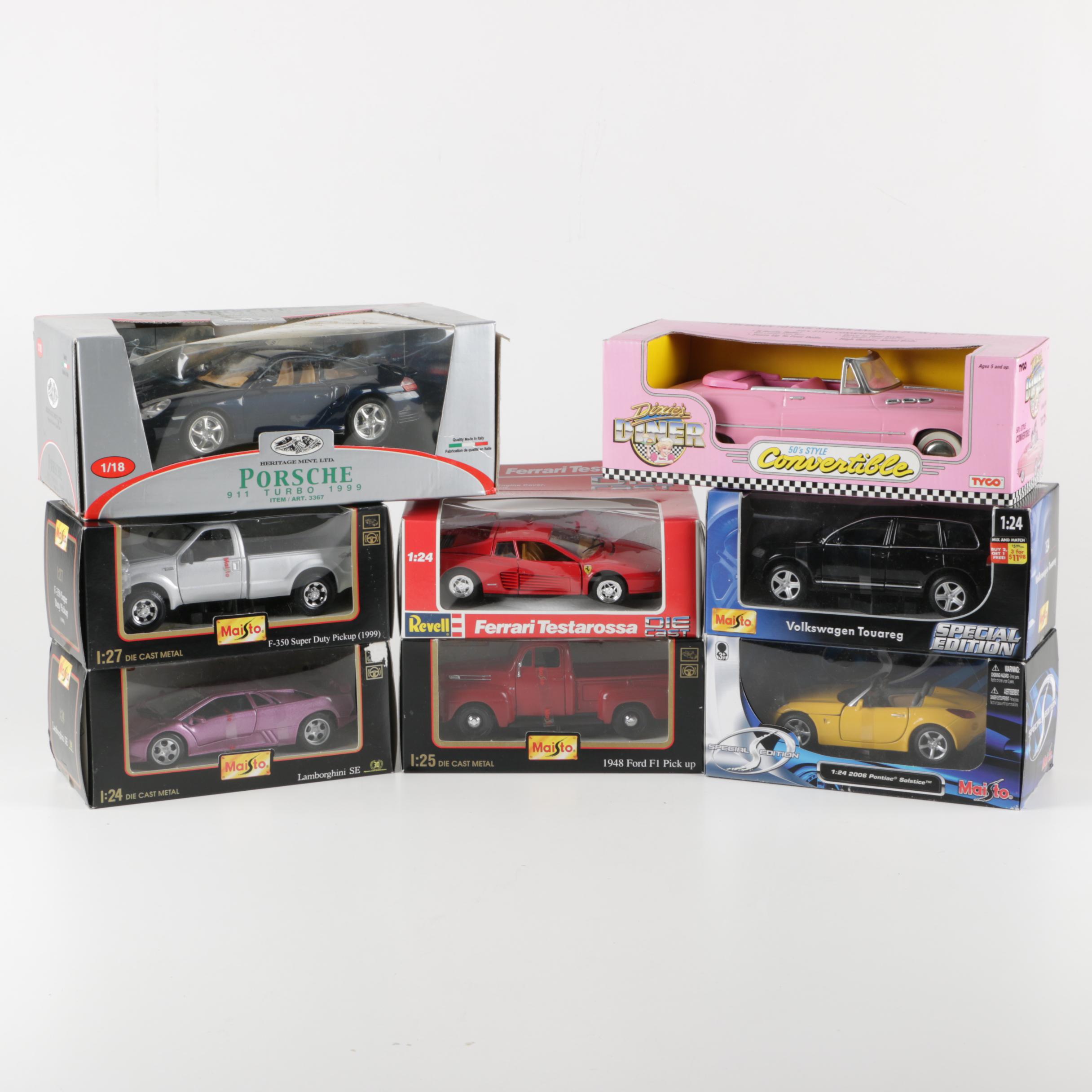 Assorted Die-Cast Cars