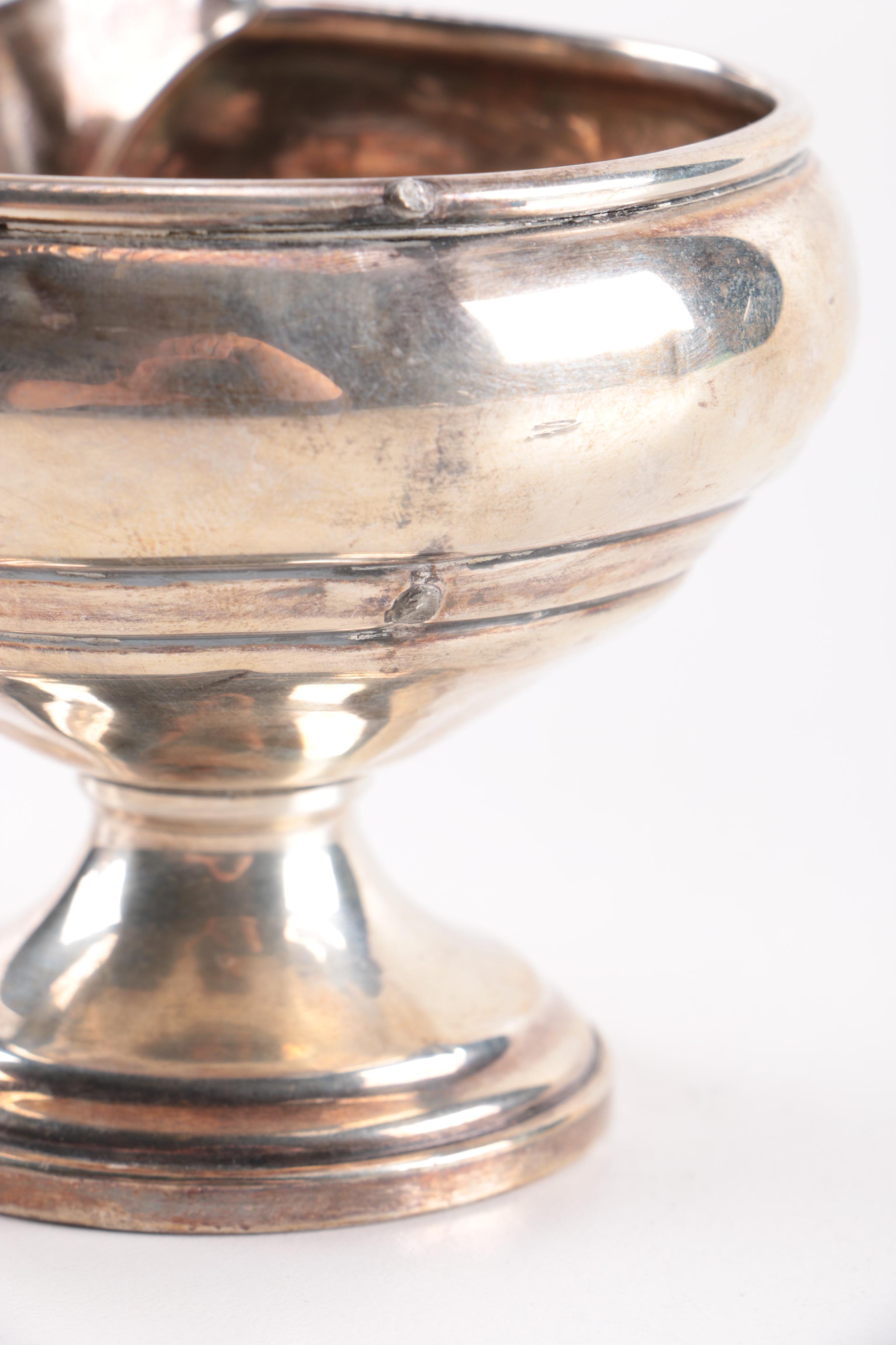 Vintage Mueck-Carey Co. Weighted Sterling Creamer and Sugar Bowl Set