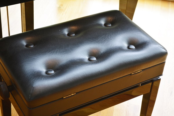 K. Kawai Ebony Grand Piano and Bench