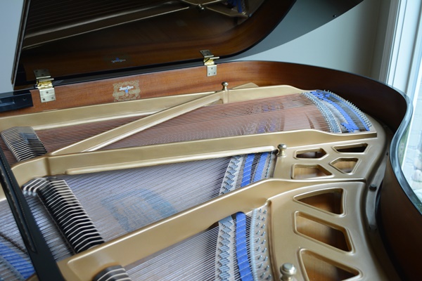 K. Kawai Ebony Grand Piano and Bench