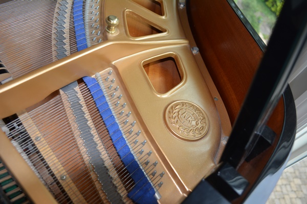 K. Kawai Ebony Grand Piano and Bench