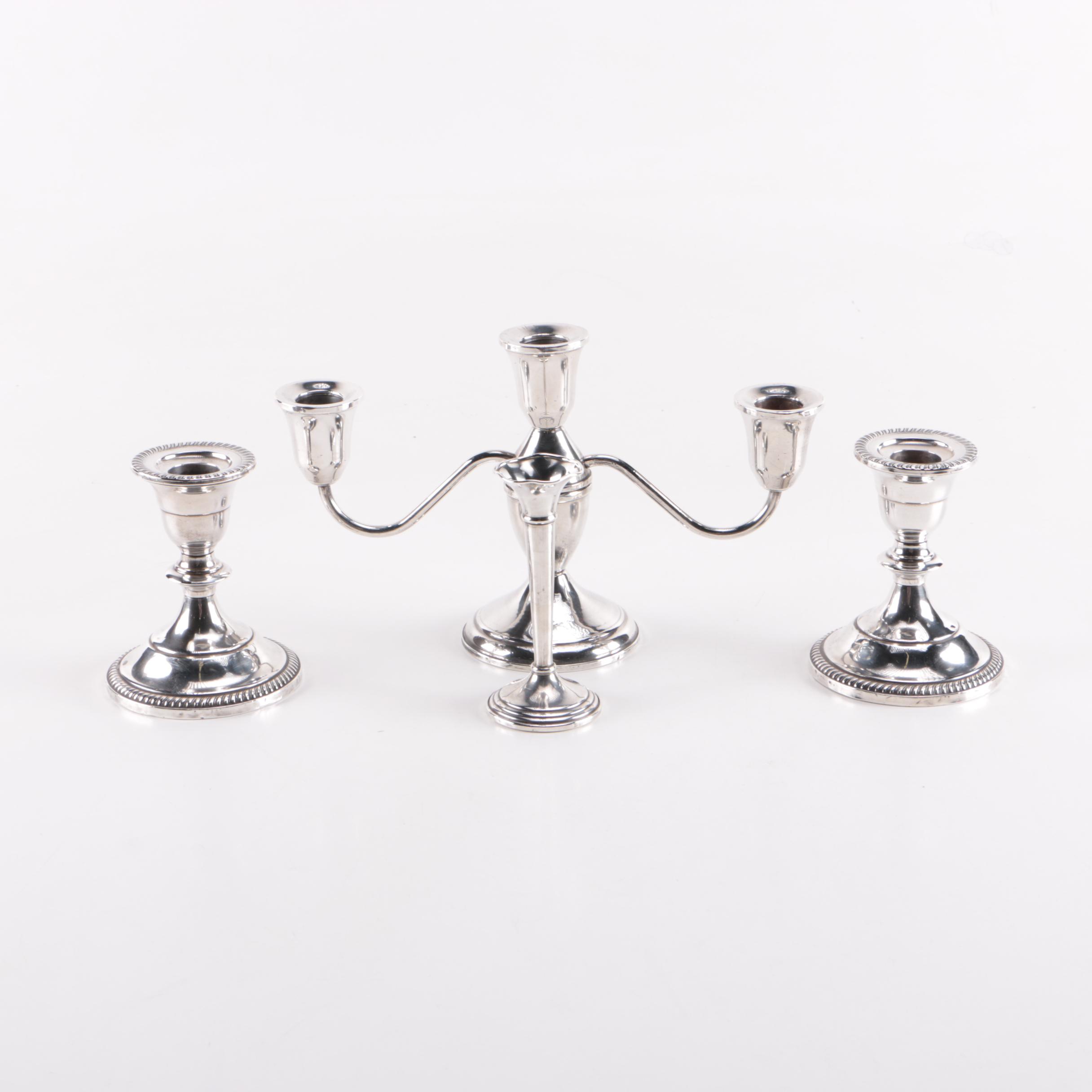 Vintage Weighted Sterling Décor Featuring Black, Starr & Gorham