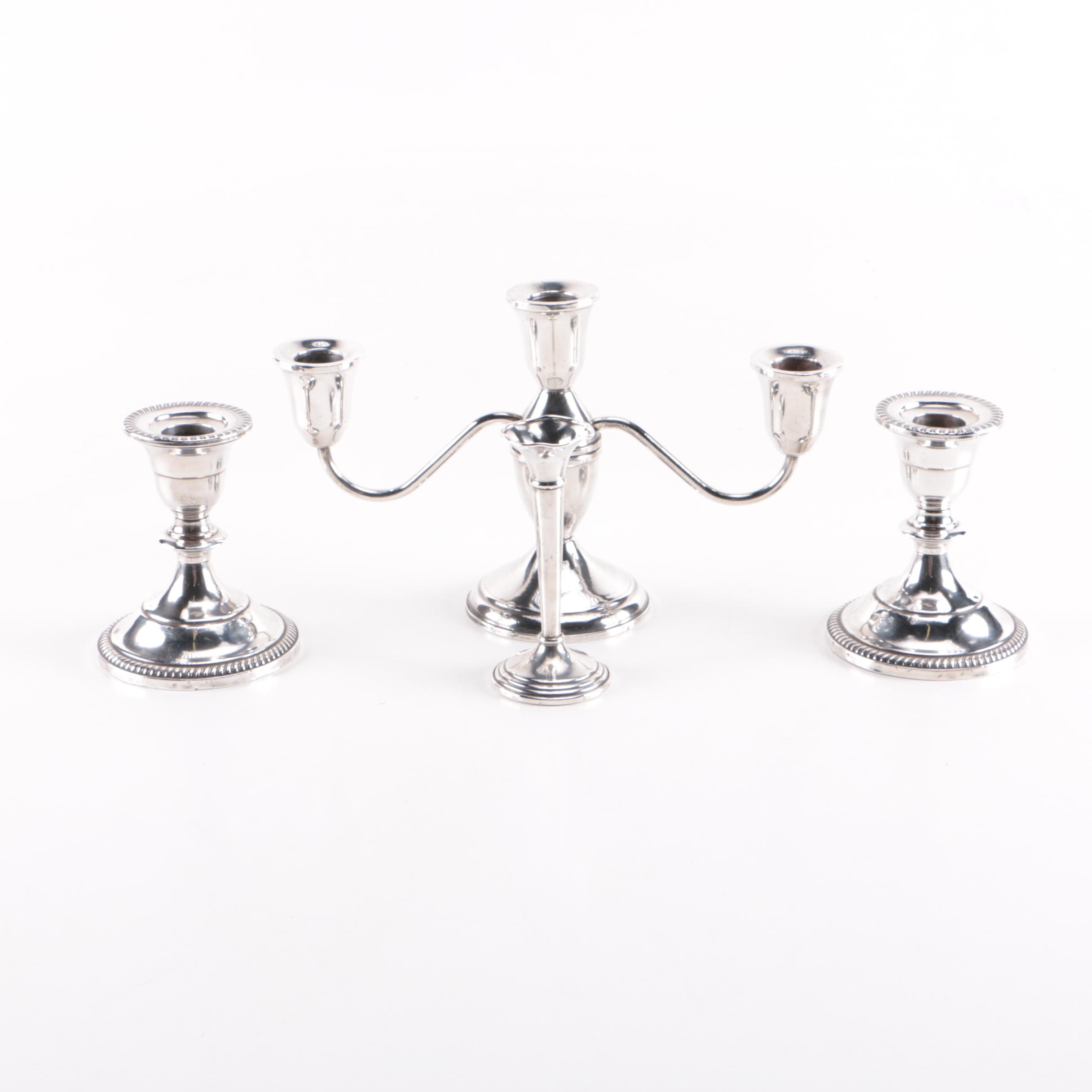 Vintage Weighted Sterling Décor Featuring Black, Starr & Gorham