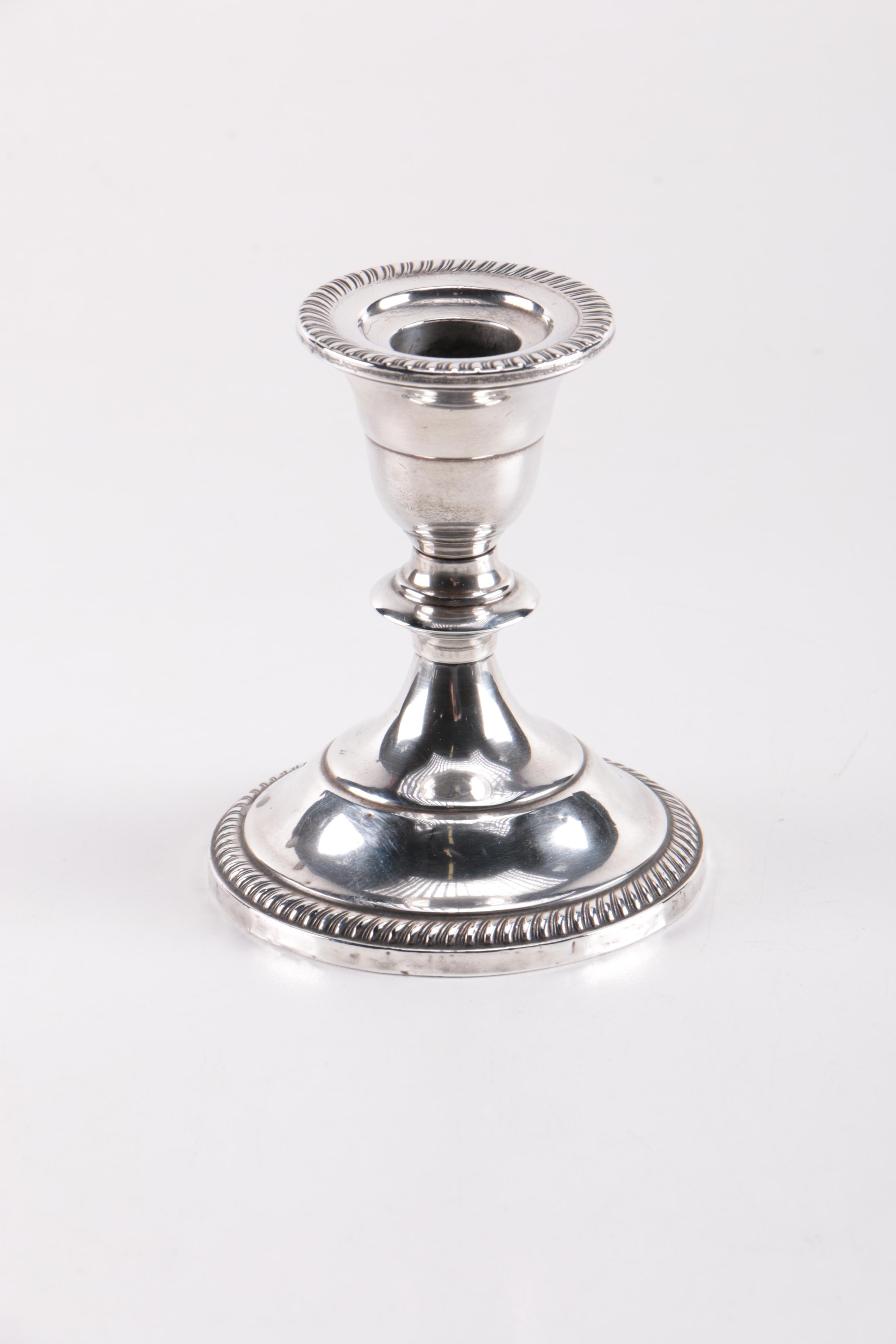 Vintage Weighted Sterling Décor Featuring Black, Starr & Gorham