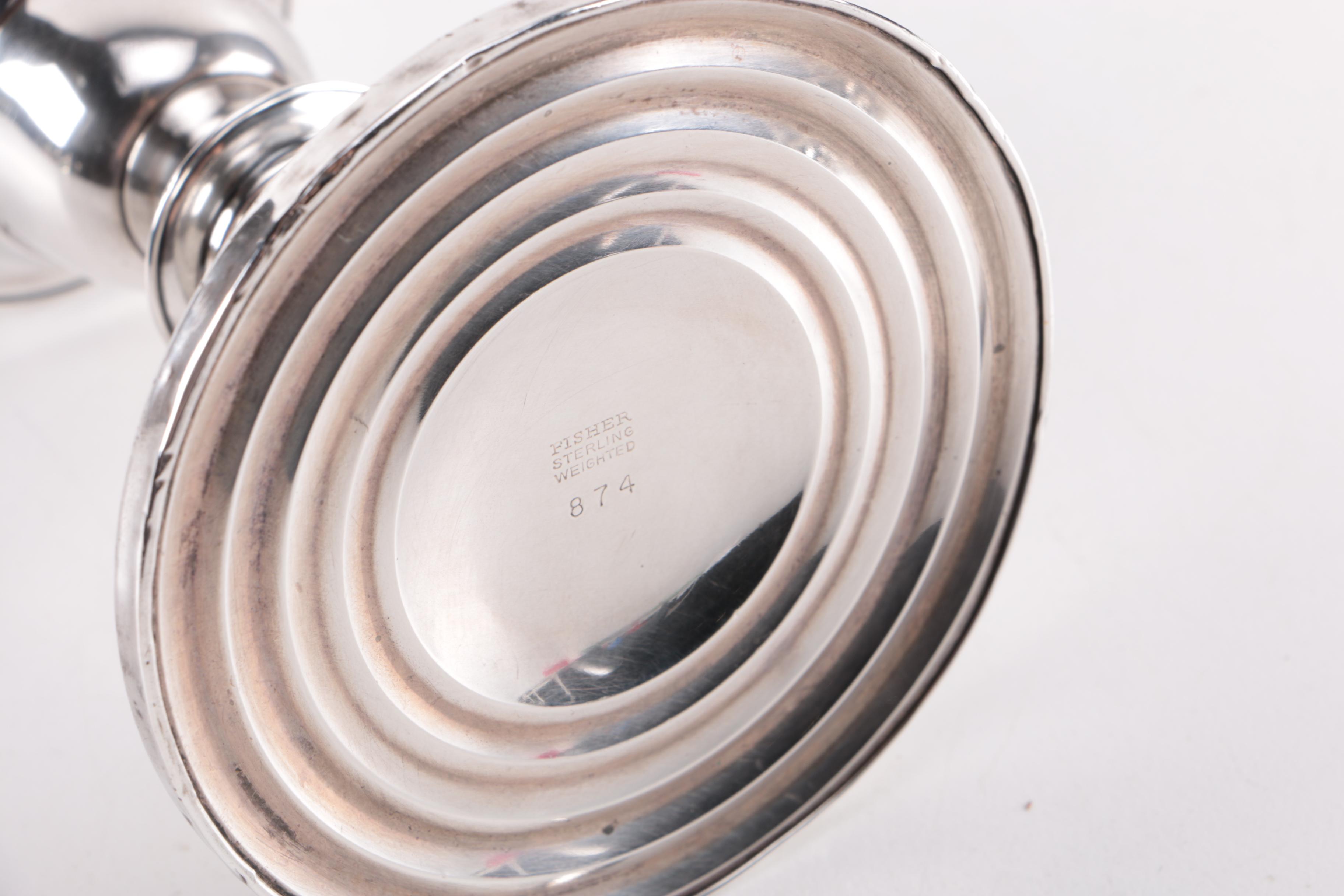 Vintage Weighted Sterling Décor Featuring Black, Starr & Gorham