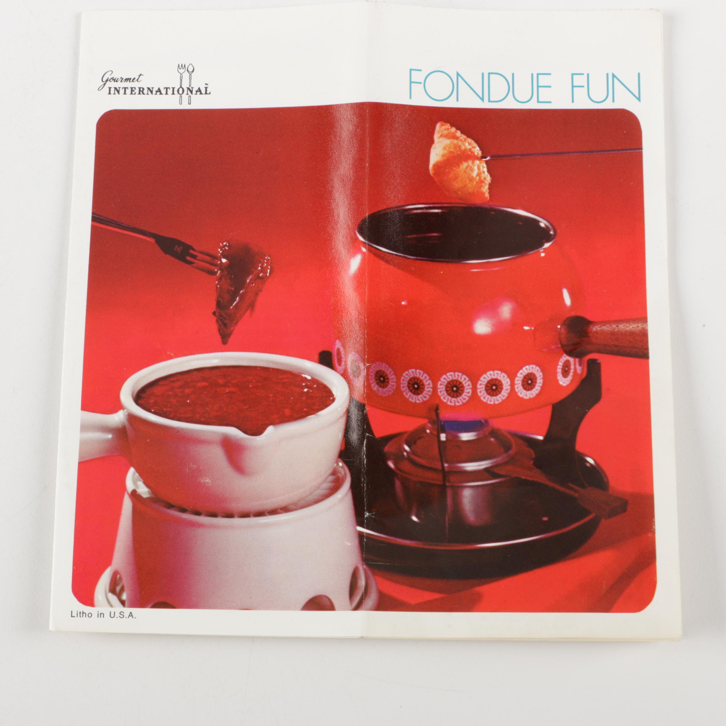 Gourmet International Stainless Steel Fondue Set