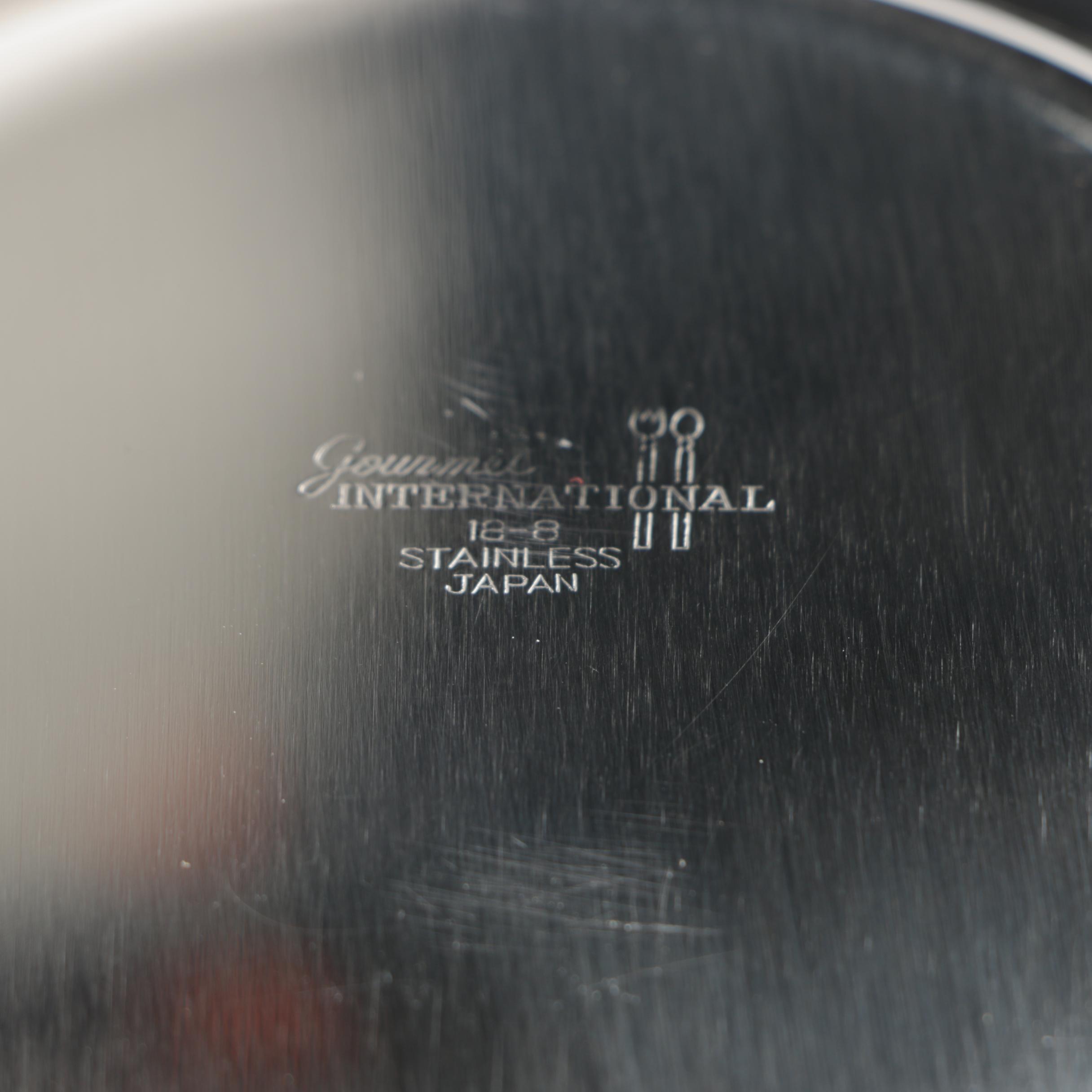 Gourmet International Stainless Steel Fondue Set