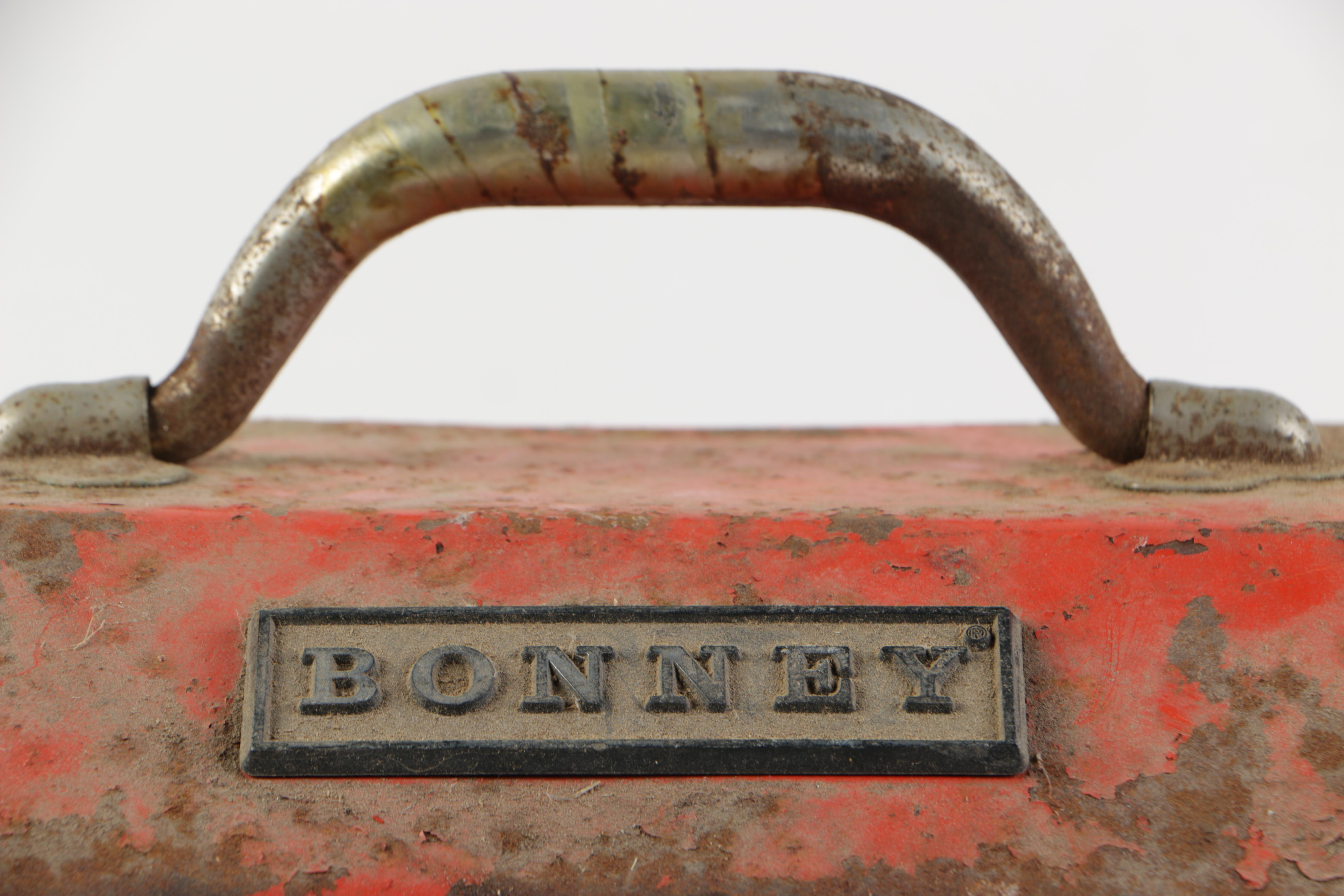 Vintage Metal Toolbox by Bonney