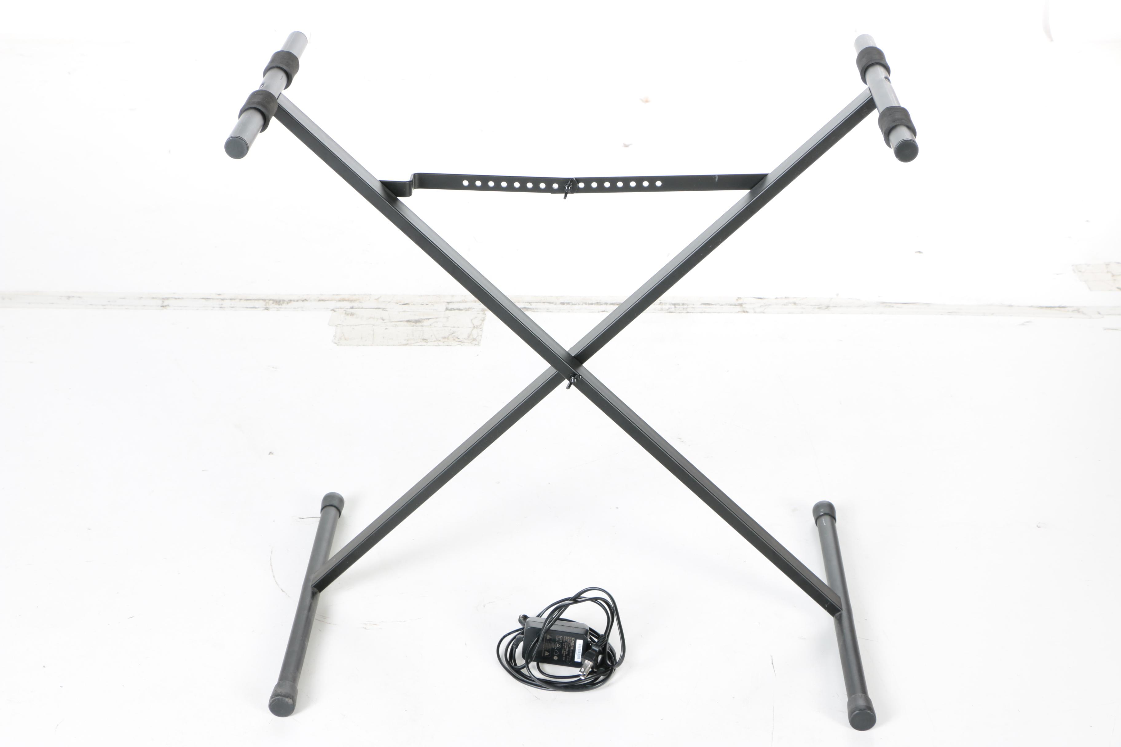 Casio Portable Electronic Keyboard and Stand