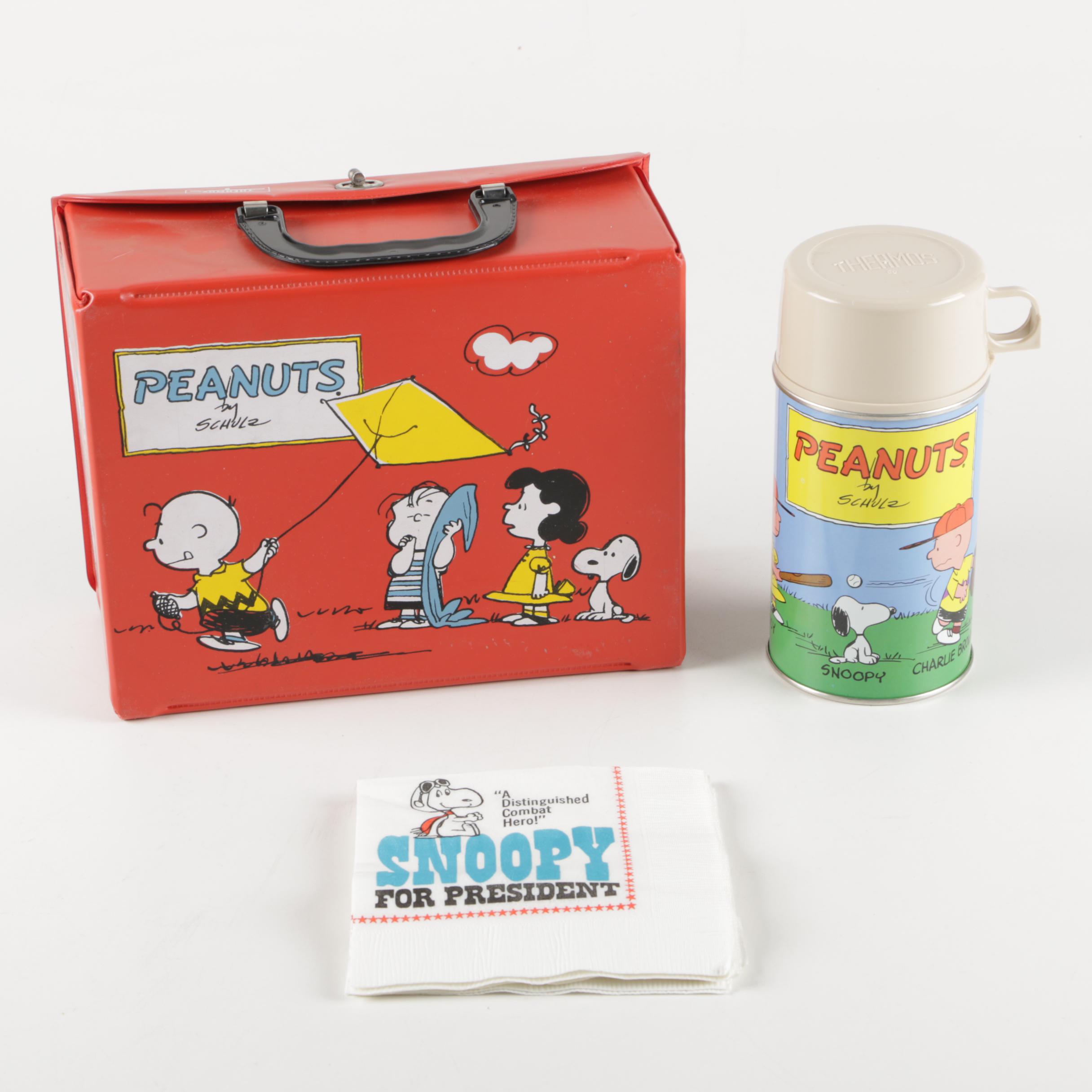 Vintage Lunchbox and Thermos Assortment