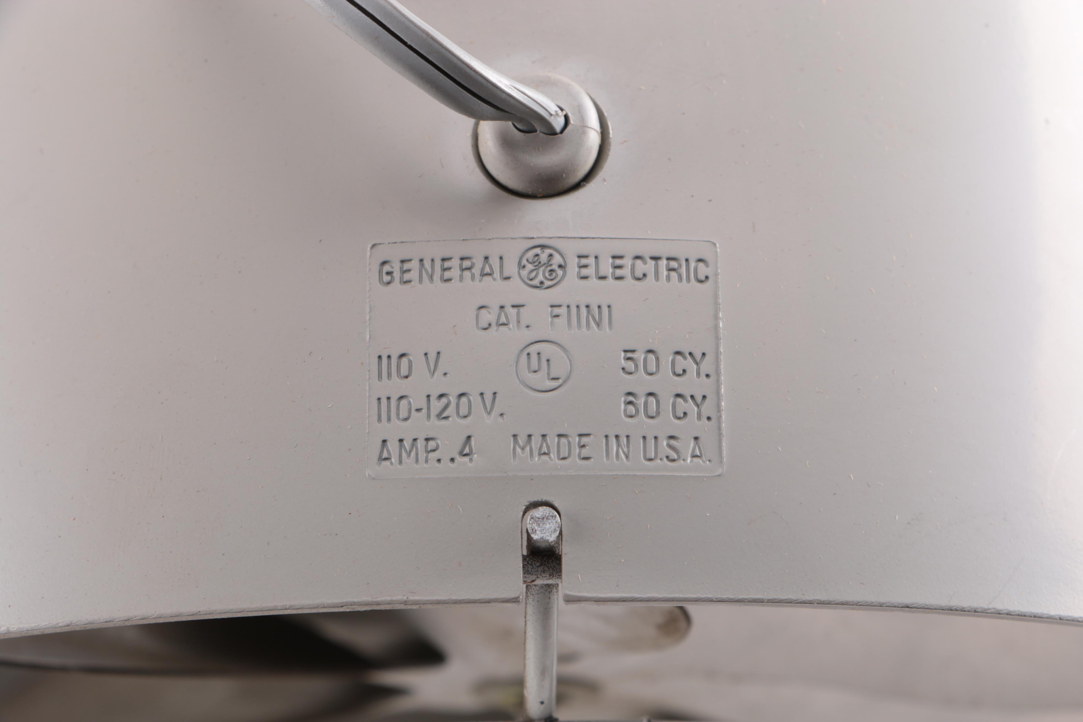 Vintage GE Metal Fan