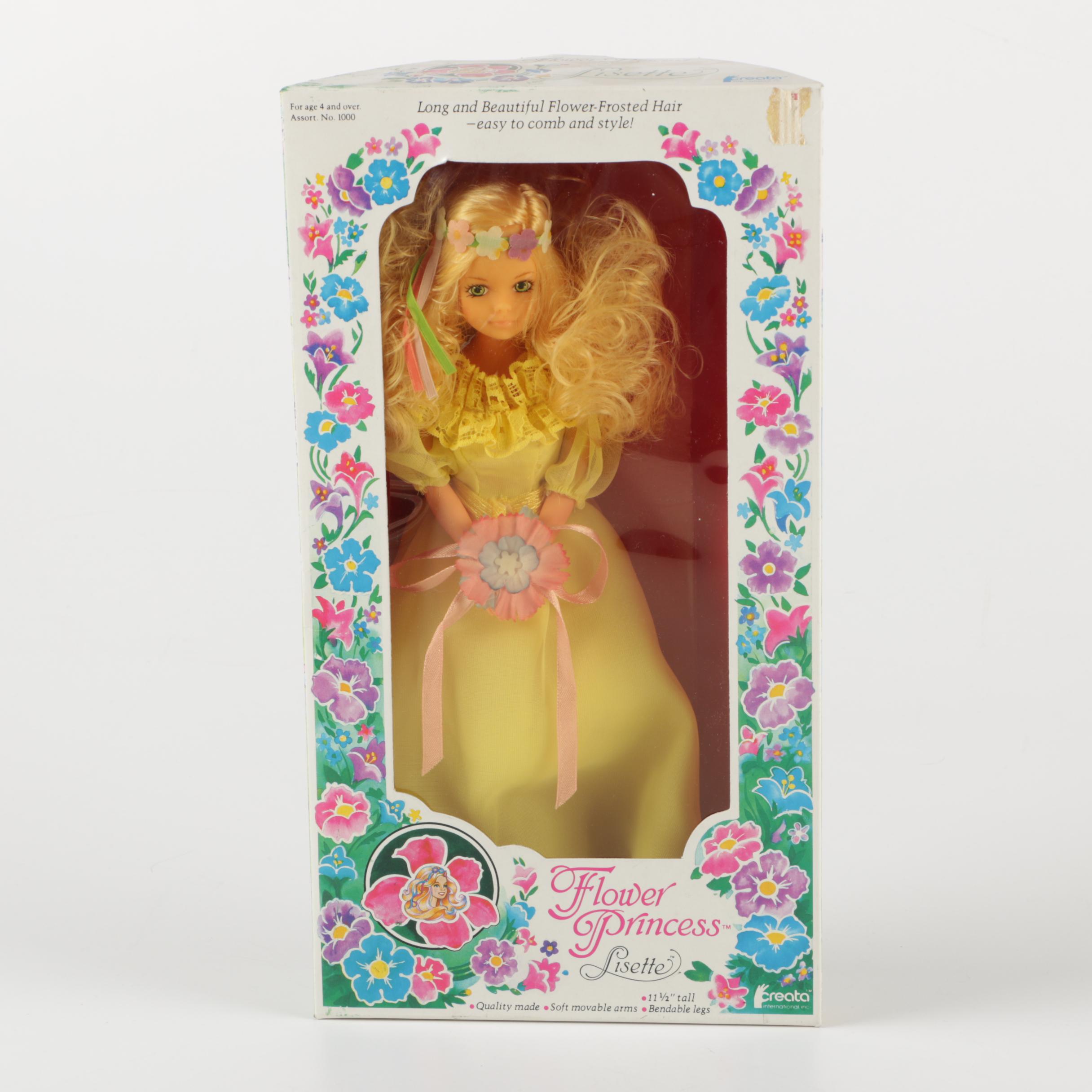 Vintage Flower Princess Dolls by Creata