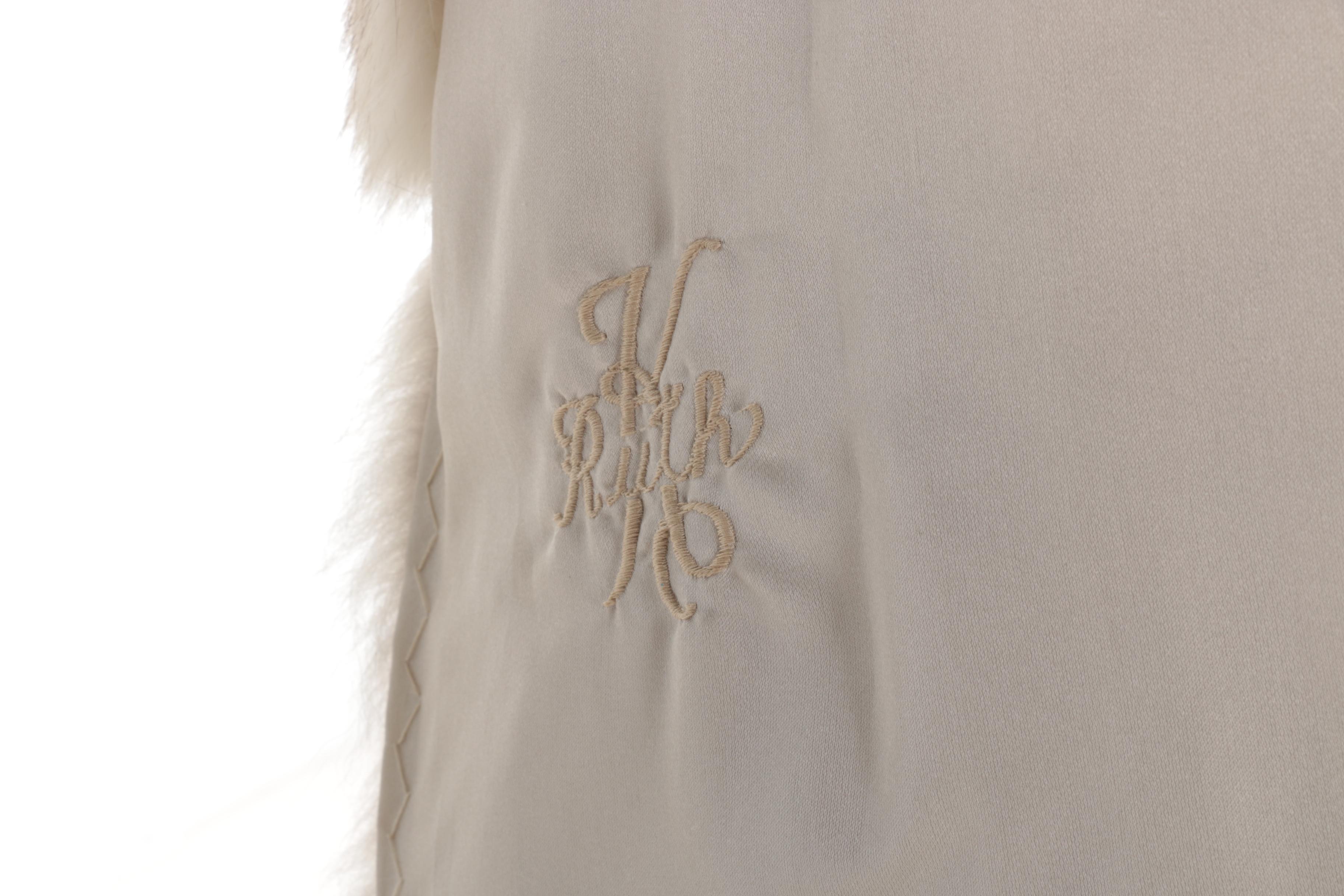 Vintage Albert Furs Coyote Fur Long Coat