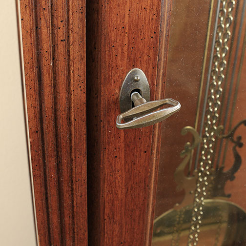 Ridgeway "Tempis Fugit" Wood Grandfather Clock