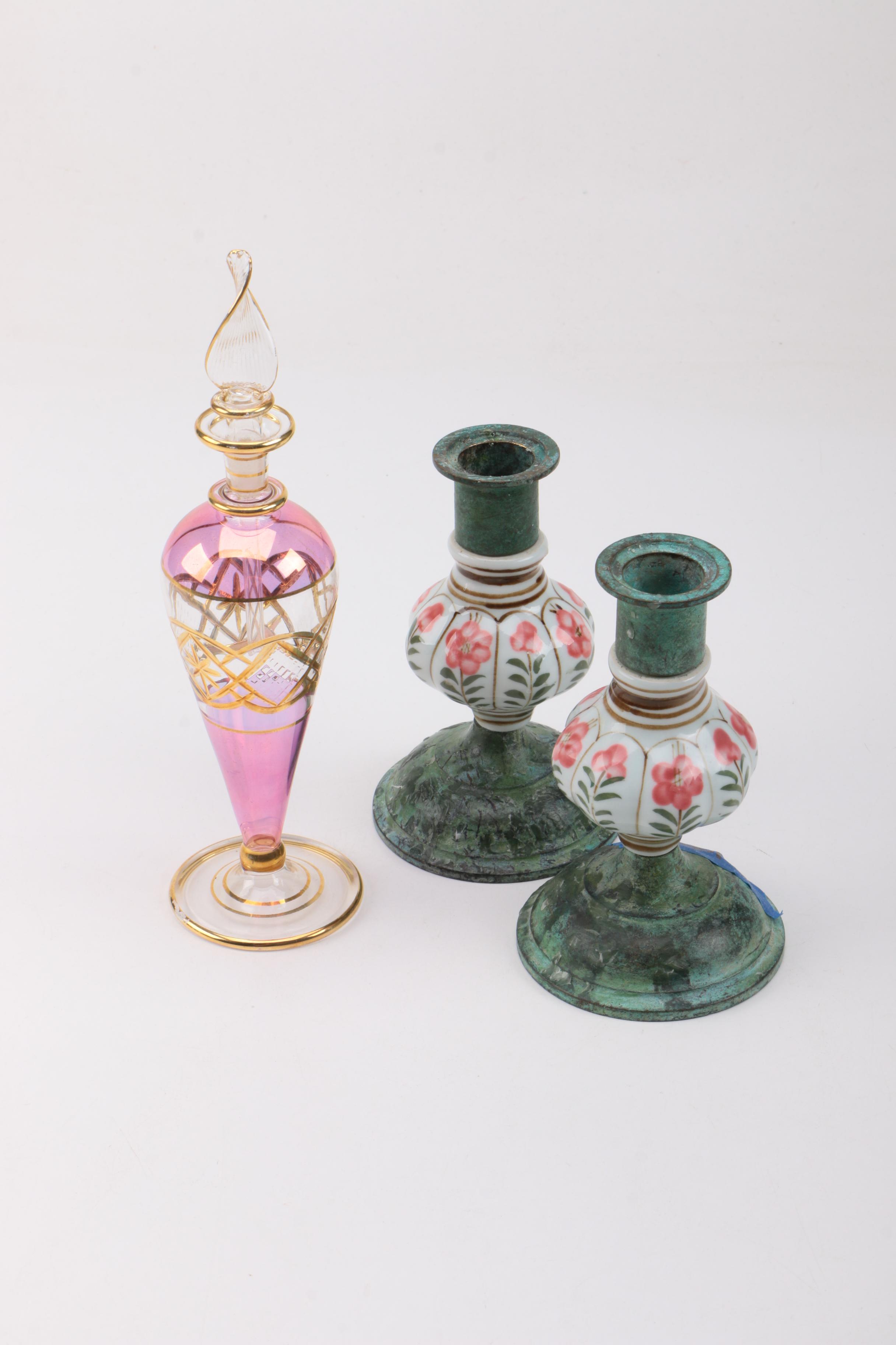 Art Glass and Ceramic Décor Pieces